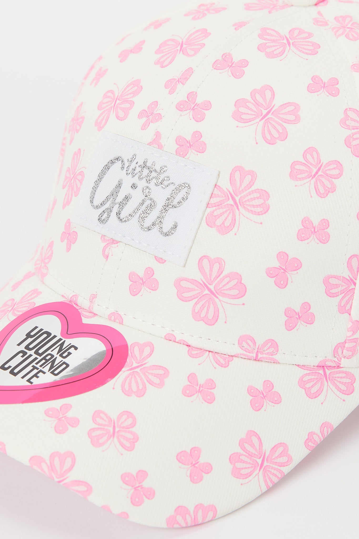 Redtag-Pink-Character-Embellished-Cap-Category:Caps-&-Hats,-Colour:Pink,-Deals:New-In,-Dept:Girls,-Filter:Girls-Accessories,-GIR-Caps-&-Hats,-H1:ACC,-H2:GIR,-H3:GIA,-H4:FAA,-New-In,-New-In-GIR-ACC,-Non-Sale,-S23A,-Season:S23B,-Section:Girls-(0-to-14Yrs)-Girls-