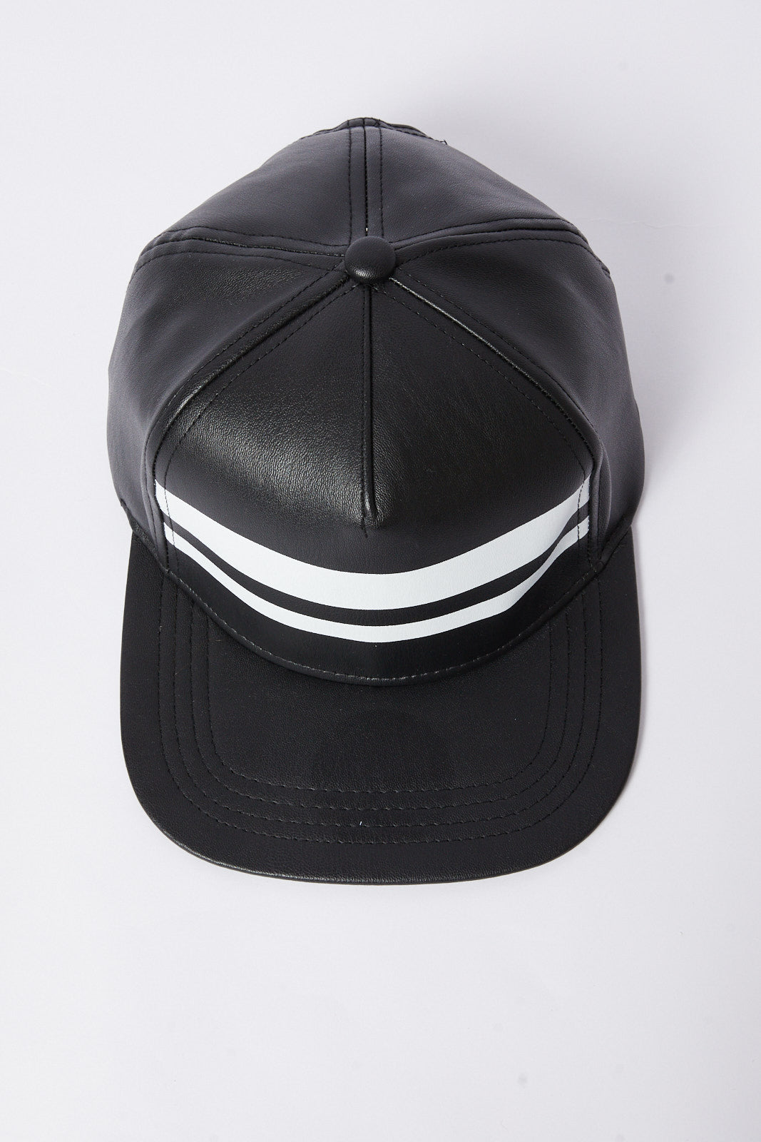 Redtag-Black-Pu-Cap-Category:Caps-&-Hats,-Colour:Black,-Deals:New-In,-Dept:Menswear,-Filter:Men's-Accessories,-Men-Caps-&-Hats,-New-In,-New-In-Men-ACC,-Non-Sale,-S23A,-Section:Men-Men's-