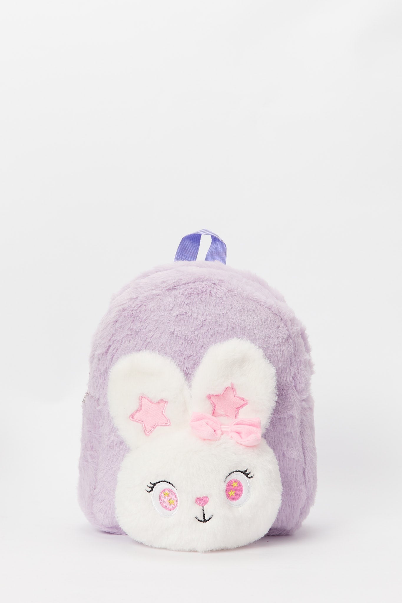 Redtag-Lilac-Embellished-Backpack-Category:Bags,-Colour:Lilac,-Deals:New-In,-Dept:Girls,-Filter:Girls-Accessories,-GIR-Bags,-H1:ACC,-H2:GIR,-H3:GIA,-H4:HBG,-New-In,-New-In-GIR-ACC,-Non-Sale,-S23A,-Season:S23B,-Section:Girls-(0-to-14Yrs),-Style:FUR-Girls-
