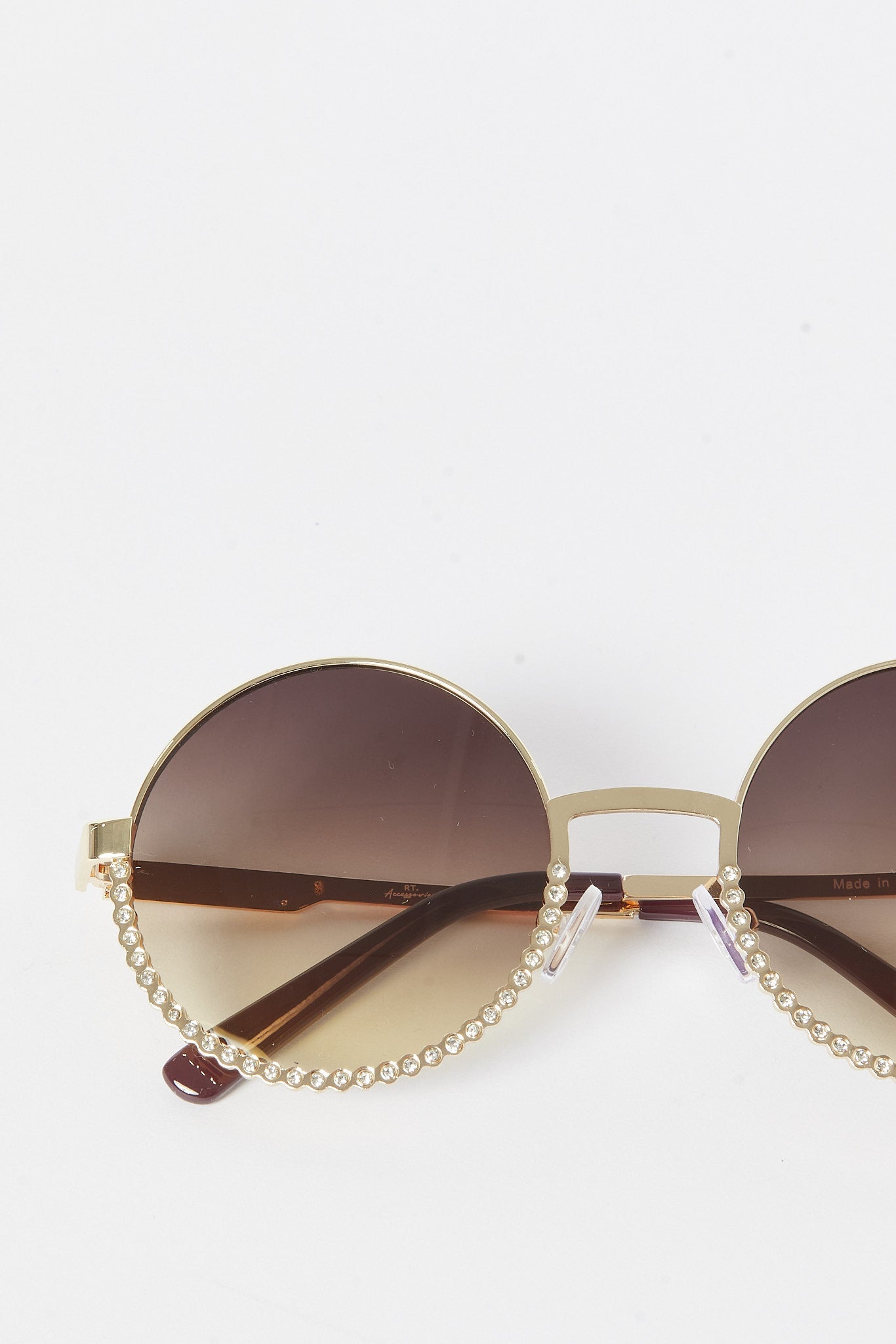 Redtag-Round-Shaped-Sunglasses-Category:Sunglasses,-Colour:Assorted,-Deals:New-In,-Dept:Ladieswear,-Filter:Women's-Accessories,-New-In,-New-In-Women-ACC,-Non-Sale,-S23A,-Section:Women,-Women-Sunglasses-Women-