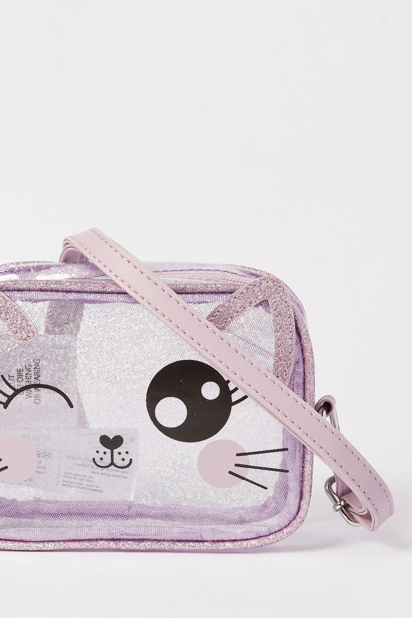 Redtag-Lilac-Character-Embellished-Cross-Body-Bag-Category:Bags,-Colour:Assorted,-Dept:Girls,-Filter:Girls-Accessories,-GIR-Bags,-New-In,-New-In-GIR-ACC,-Non-Sale,-S23A,-Section:Girls-(0-to-14Yrs)-Girls-
