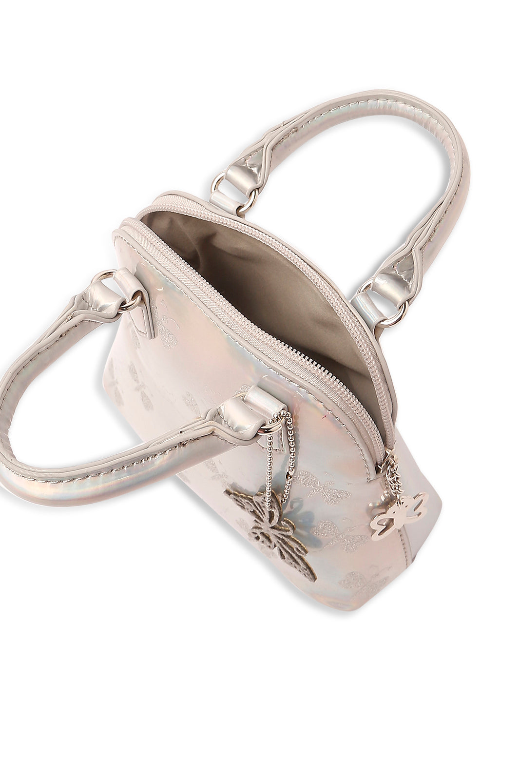 Redtag-Silver-Cross-Body-Bag-Category:Bags,-Colour:Silver,-Dept:Girls,-Filter:Girls-Accessories,-GIR-Bags,-New-In,-New-In-GIR-ACC,-Non-Sale,-S23A,-Section:Girls-(0-to-14Yrs)-Girls-