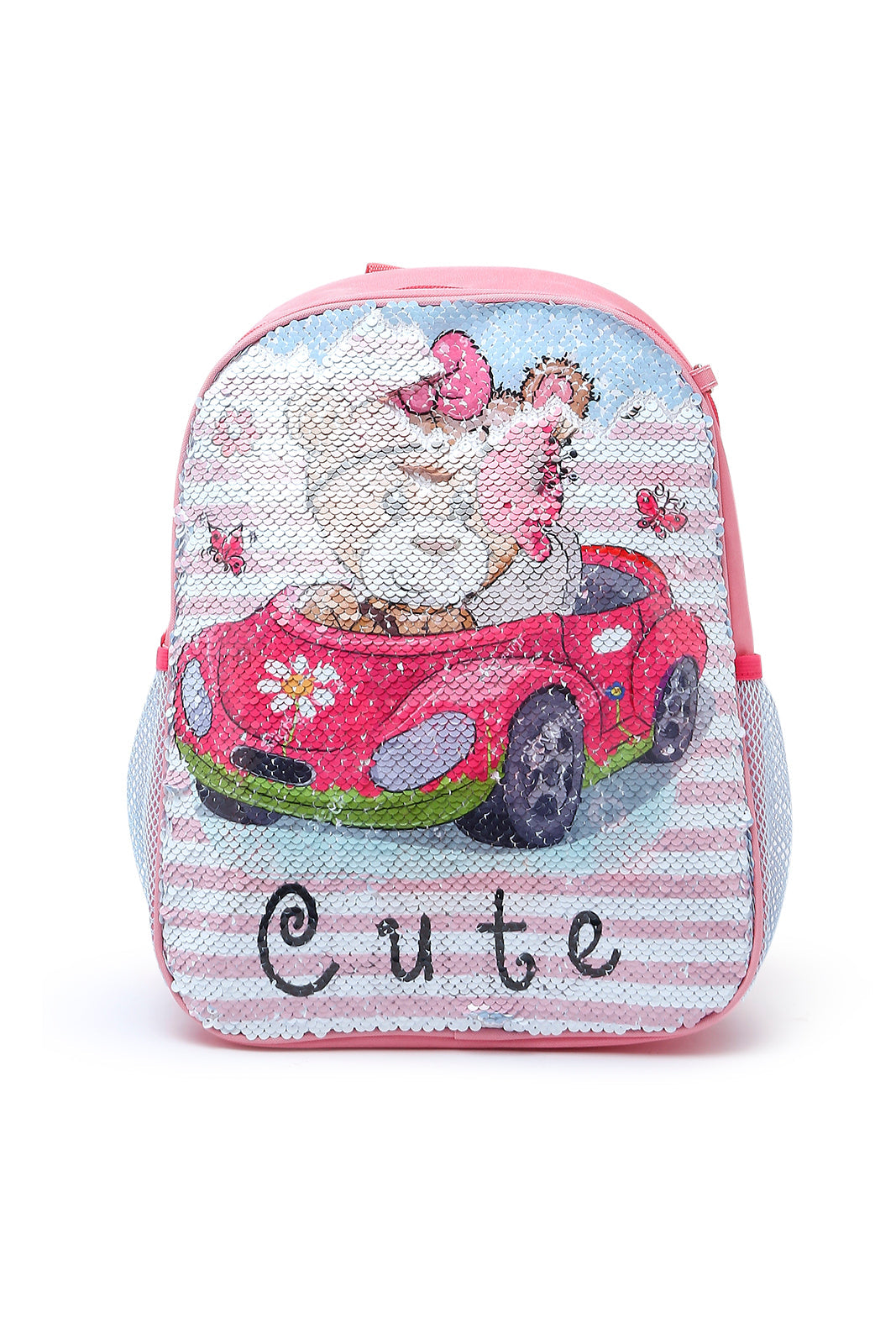Redtag-Multi-Colour-Charcater-Embellished-Sequins-Backpack-Category:Bags,-Colour:Assorted,-Dept:Girls,-Filter:Girls-Accessories,-GIR-Bags,-New-In,-New-In-GIR-ACC,-Non-Sale,-S23A,-Section:Girls-(0-to-14Yrs)-Girls-