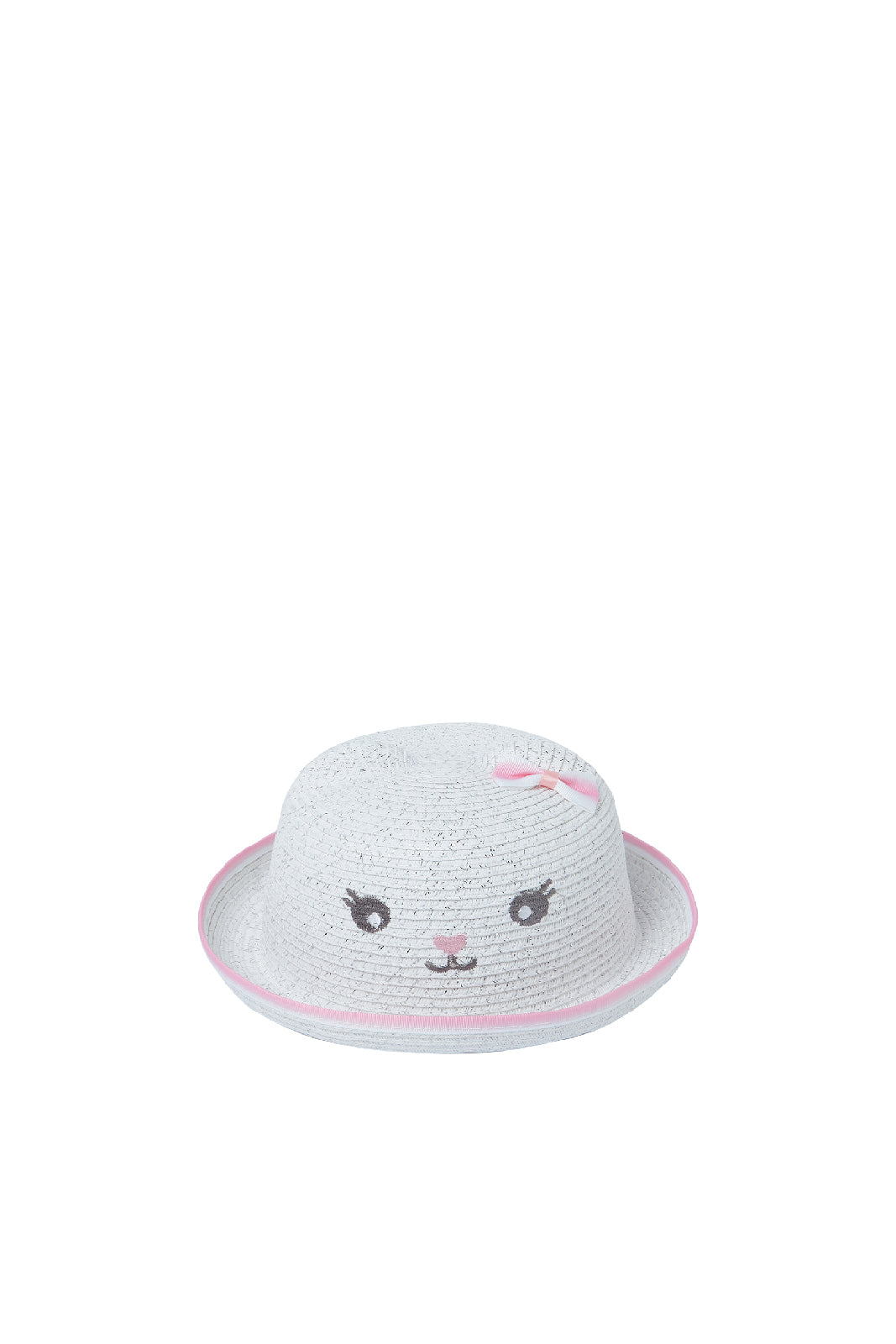 Redtag-White-Character-Embellished-Hat-Category:Caps-&-Hats,-Colour:Assorted,-Dept:Girls,-Filter:Girls-Accessories,-GIR-Caps-&-Hats,-New-In,-New-In-GIR-ACC,-Non-Sale,-S23A,-Section:Girls-(0-to-14Yrs)-Girls-