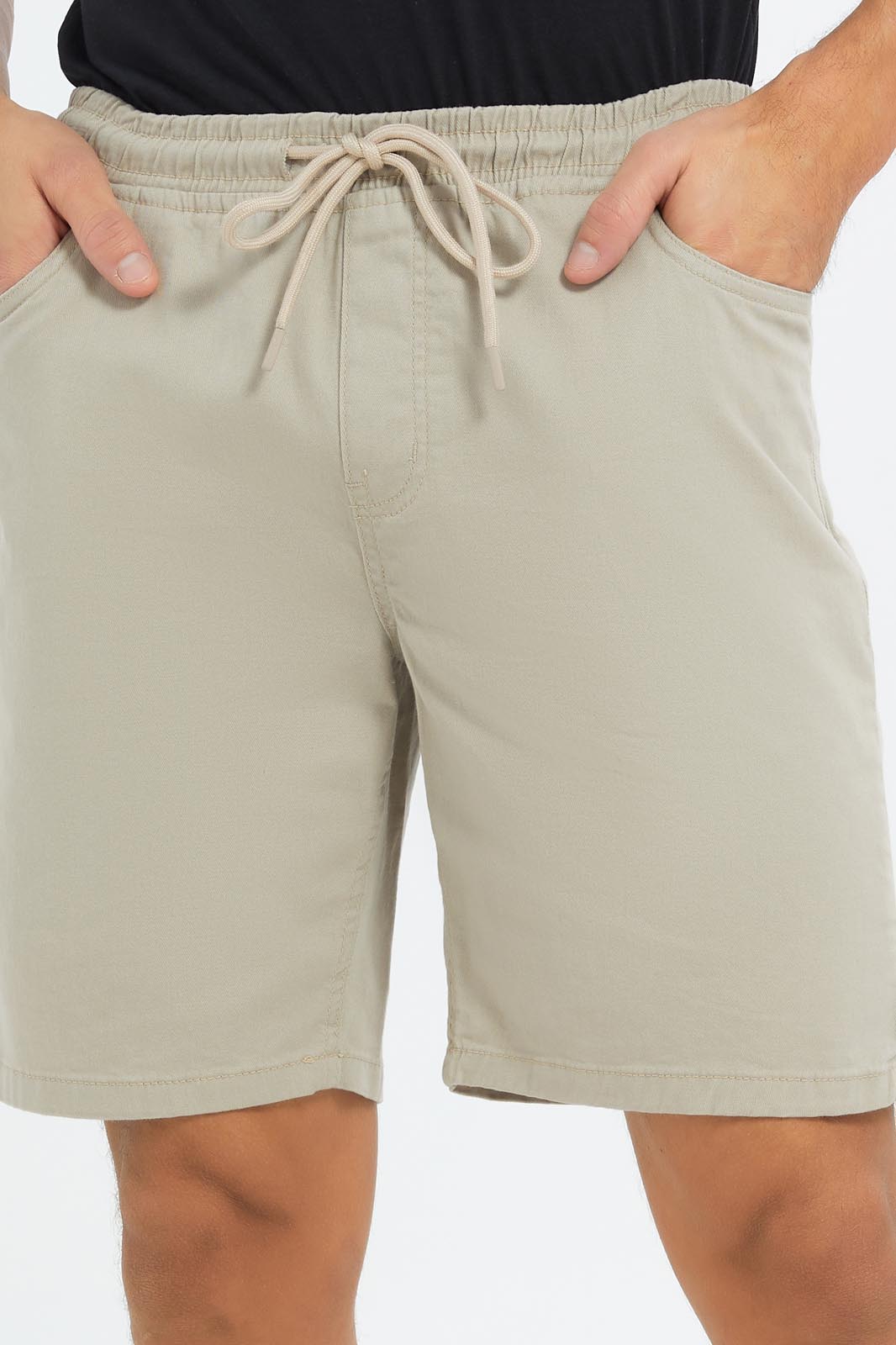 Redtag-Men-Beige-Pull-On-Shorts-CAPSULE-BUY,-Category:Shorts,-Colour:Beige,-Deals:New-In,-Dept:Menswear,-Filter:Men's-Clothing,-Men-Shorts,-New-In-Men-APL,-Non-Sale,-S23A,-Section:Men--