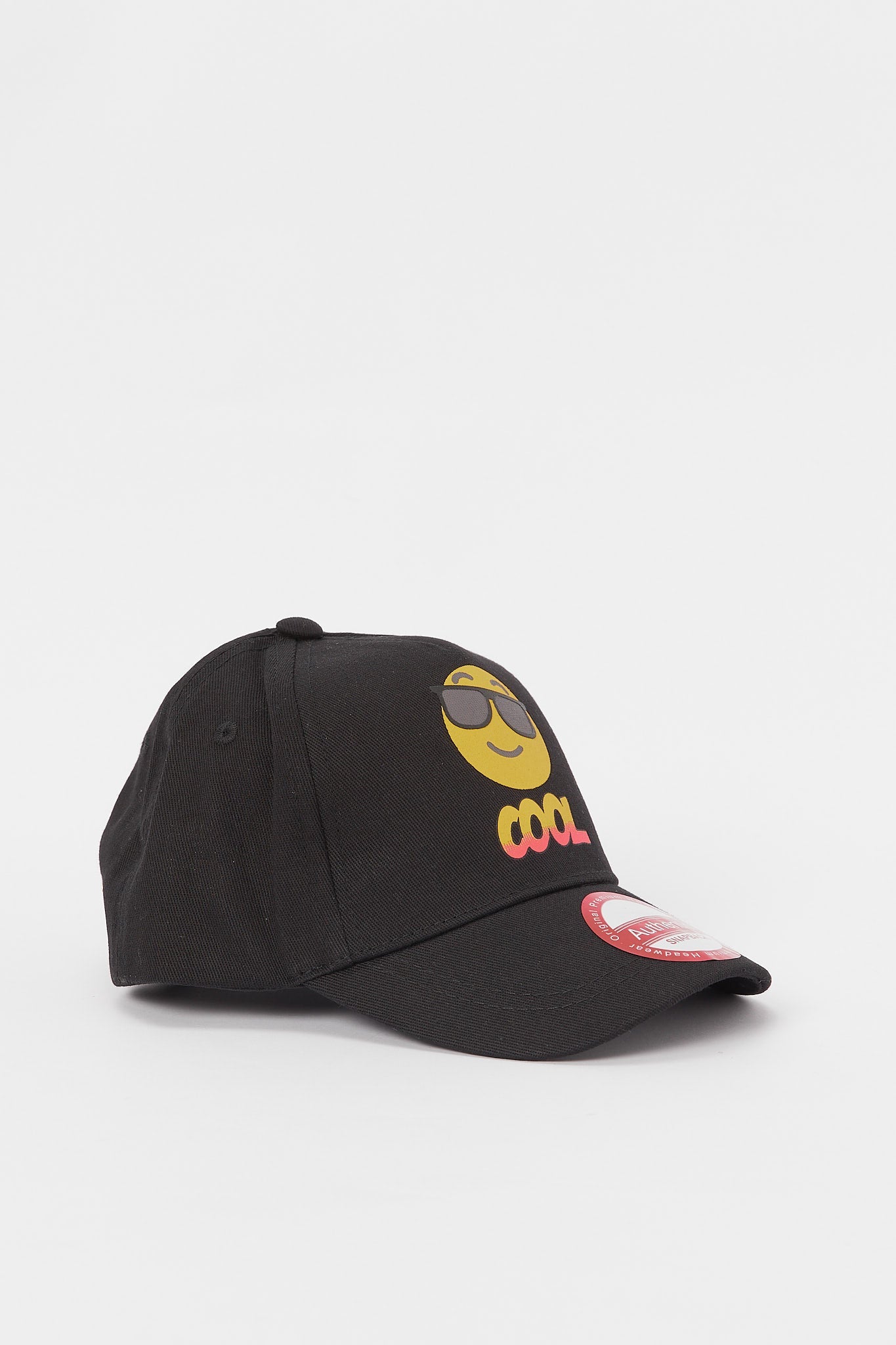 Redtag-Black-Charcater-Embellished-Cap-BOY-Caps-&-Hats,-Category:Caps-&-Hats,-Colour:Black,-Deals:New-In,-Dept:Boys,-Filter:Boys-Accessories,-H1:ACC,-H2:BOY,-H3:BOA,-H4:FAA,-New-In,-New-In-BOY-ACC,-Non-Sale,-S23A,-Season:S23B,-Section:Boys-(0-to-14Yrs)-Boys-
