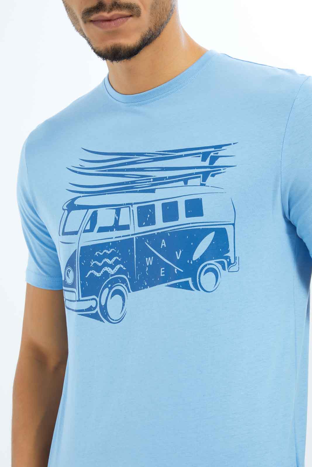 Redtag-Men-Sky-Blue-Graphic-T-Shirt-Category:T-Shirts,-Colour:Sky-Blue,-Deals:New-In,-Dept:Menswear,-Filter:Men's-Clothing,-Men-T-Shirts,-New-In-Men-APL,-Non-Sale,-S23B,-Section:Men,-TBL-Men's-