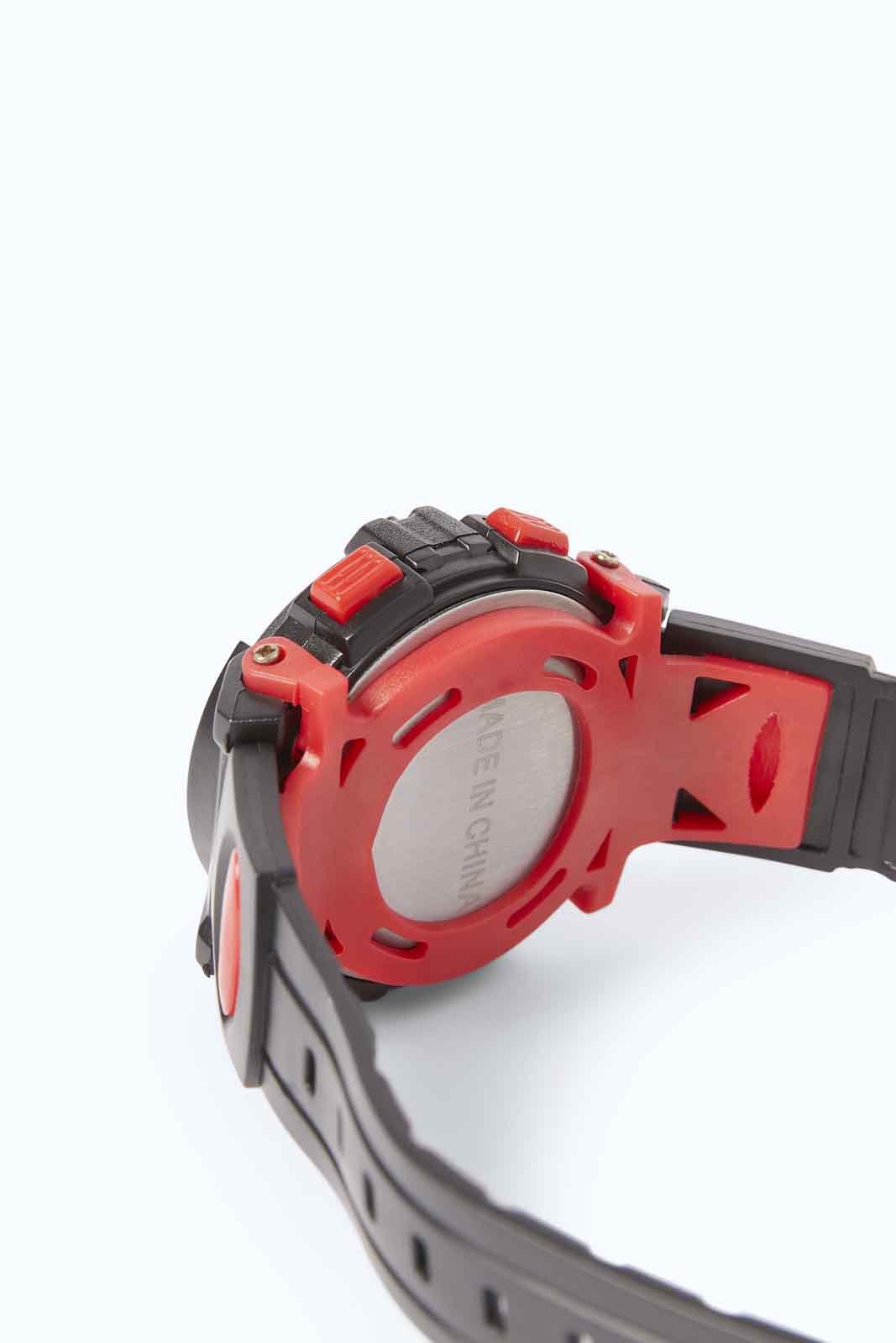 Redtag-Black-N-Red-Multi-Functional-Digital-Watch-BOY-Watches,-Category:Watches,-Colour:Assorted,-Deals:2-FOR-69,-Deals:New-In,-Dept:Boys,-Filter:Boys-Accessories,-New-In,-New-In-BOY-ACC,-Non-Sale,-S23A,-Section:Boys-(0-to-14Yrs)-Boys-