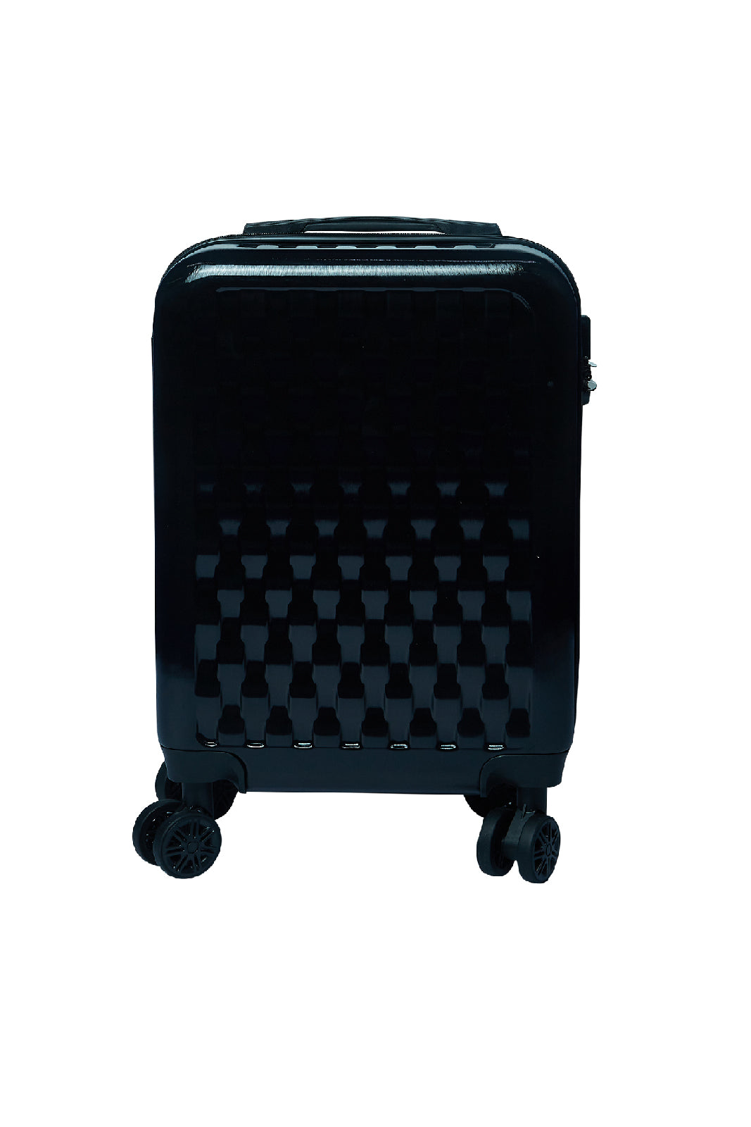 Redtag-Black-Luggage-Trolley-20"-Category:Luggage-Trolleys,-Colour:Black,-Dept:Home,-Filter:Travel-Accessories,-LUG-Luggage-Trolleys,-New-In,-New-In-LUG-ACC,-Non-Sale,-S23A,-Section:Homewares-Travel-Accessories-