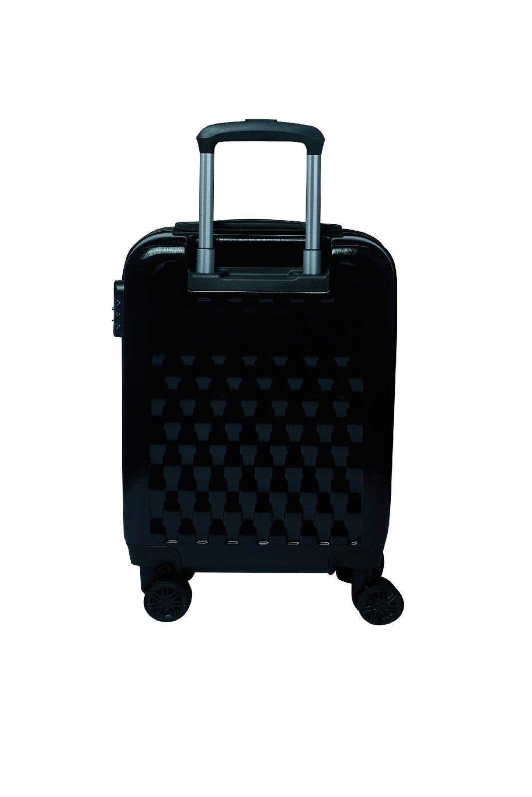 Redtag-Black-Luggage-Trolley-20"-Category:Luggage-Trolleys,-Colour:Black,-Dept:Home,-Filter:Travel-Accessories,-LUG-Luggage-Trolleys,-New-In,-New-In-LUG-ACC,-Non-Sale,-S23A,-Section:Homewares-Travel-Accessories-