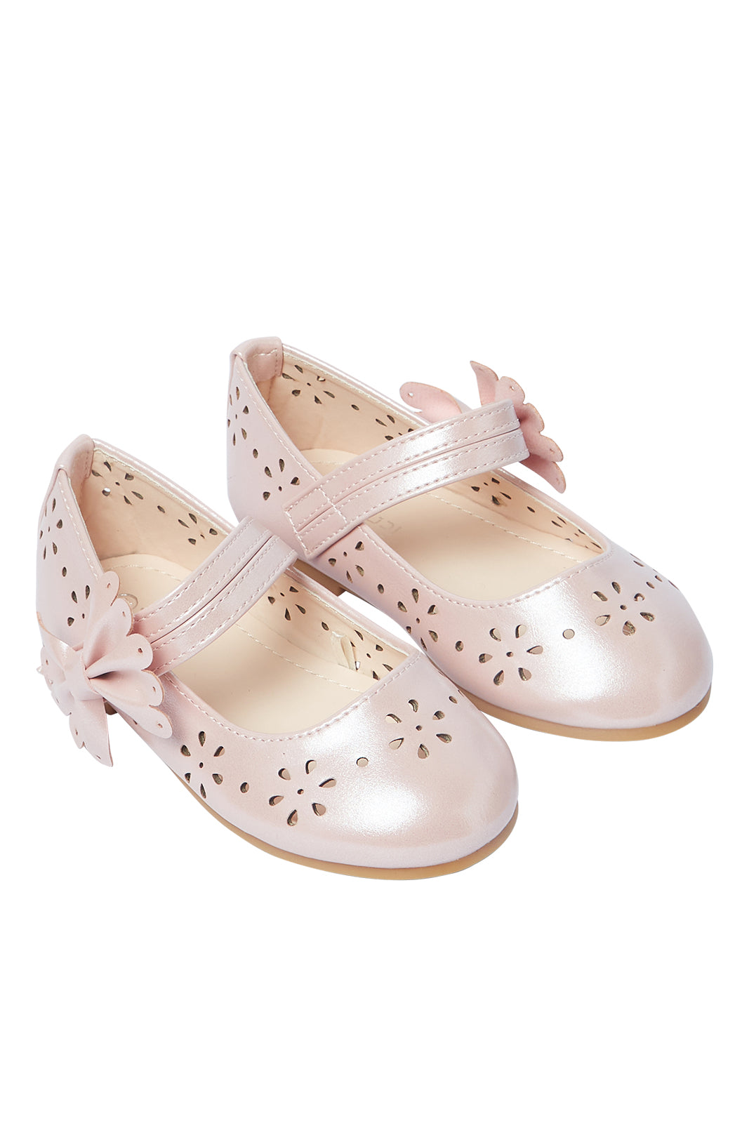 Redtag-Pink-Laser-Cut-Ballerina-Category:Shoes,-Colour:Pink,-Deals:New-In,-Filter:Girls-Footwear-(1-to-3-Yrs),-ING-Shoes,-N/A,-New-In-ING-FOO,-Non-Sale,-S23A,-Section:Girls-(0-to-14Yrs)-Infant-Girls-1 to 3 Years