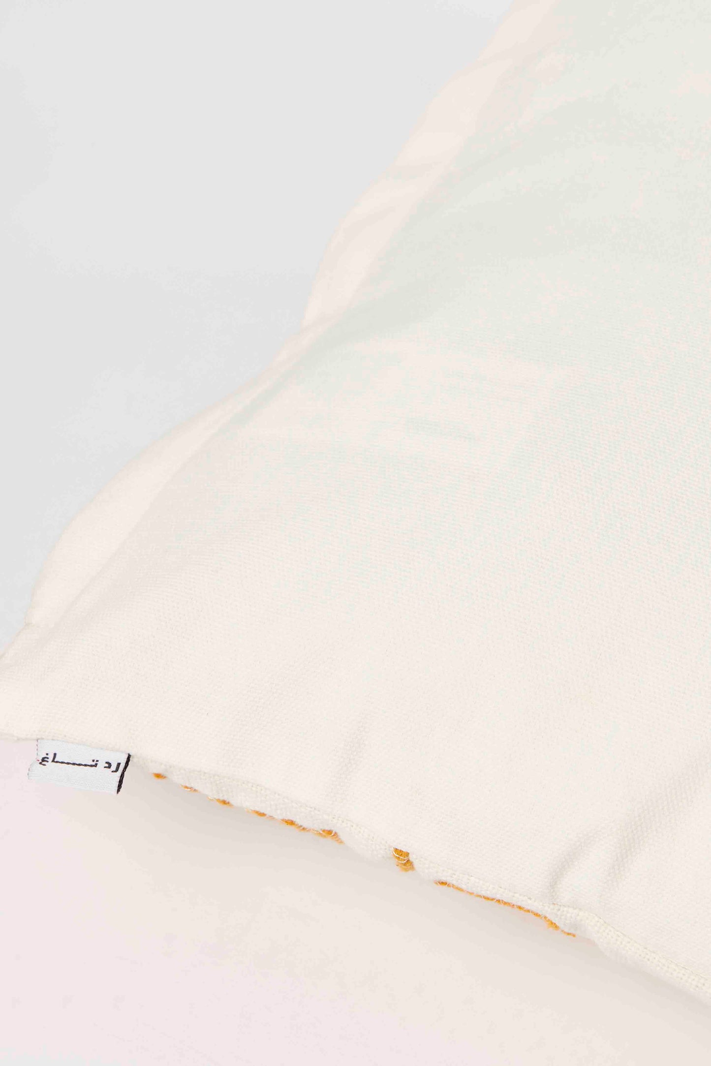 Redtag-Mustard-Abstract-Embroidery-Cushion-Category:Cushions,-Colour:Mustard,-Deals:New-In,-Dept:Home,-Filter:Home-Bedroom,-HMW-BED-Cushions,-New-In-HMW-BED,-Non-Sale,-S23A,-Section:Homewares-Home-Bedroom-