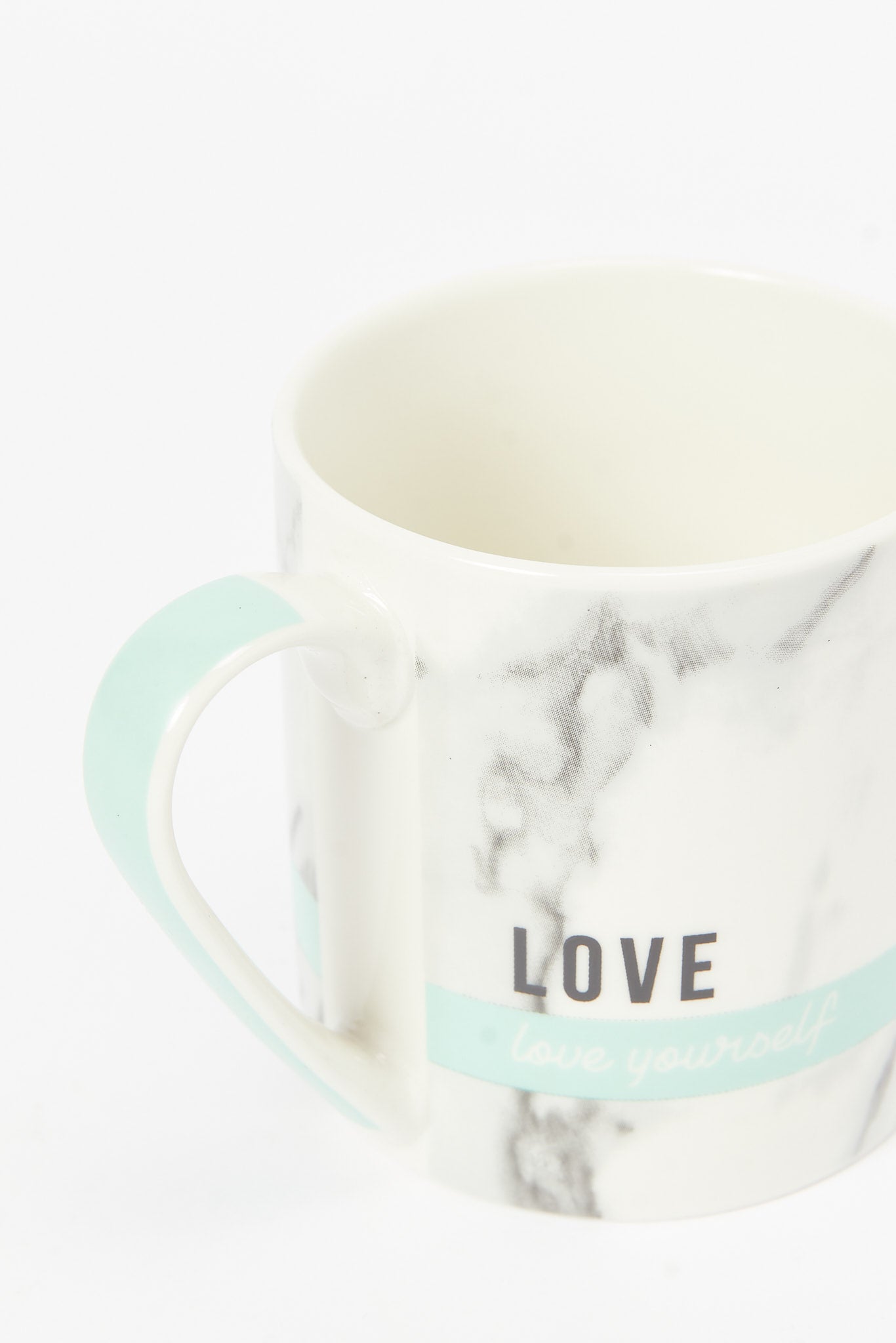 Redtag-White-Marble-Print-Mug-Category:Cups-&-Mugs,-Colour:White,-Deals:New-In,-Dept:Home,-Filter:Home-Dining,-HMW-DIN-Crockery,-New-In-HMW-DIN,-Non-Sale,-S23B,-Section:Homewares-Home-Dining-
