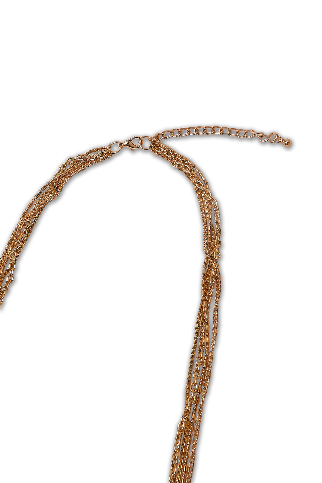 Redtag-Gold-Pearl-Necklace-Category:Jewellery,-Colour:Gold,-Dept:Ladieswear,-Filter:Women's-Accessories,-LEC-Jewellery,-New-In,-New-In-Women-ACC,-Non-Sale,-S23A,-Section:Women-Women-