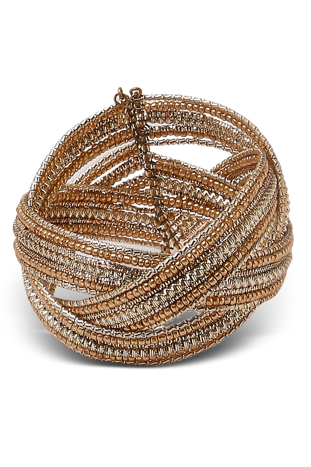 Redtag-Silver-Embelished-Cuff-Category:Jewellery,-Colour:Gold,-Dept:Ladieswear,-Filter:Women's-Accessories,-New-In,-New-In-Women-ACC,-Non-Sale,-S23A,-Section:Women,-Women-Jewellery-Women-