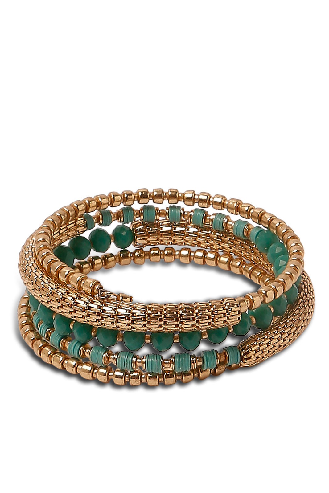 Redtag-Gold--Embelished-Cuff-Category:Jewellery,-Colour:Gold,-Dept:Ladieswear,-Filter:Women's-Accessories,-New-In,-New-In-Women-ACC,-Non-Sale,-S23A,-Section:Women,-Women-Jewellery-Women-