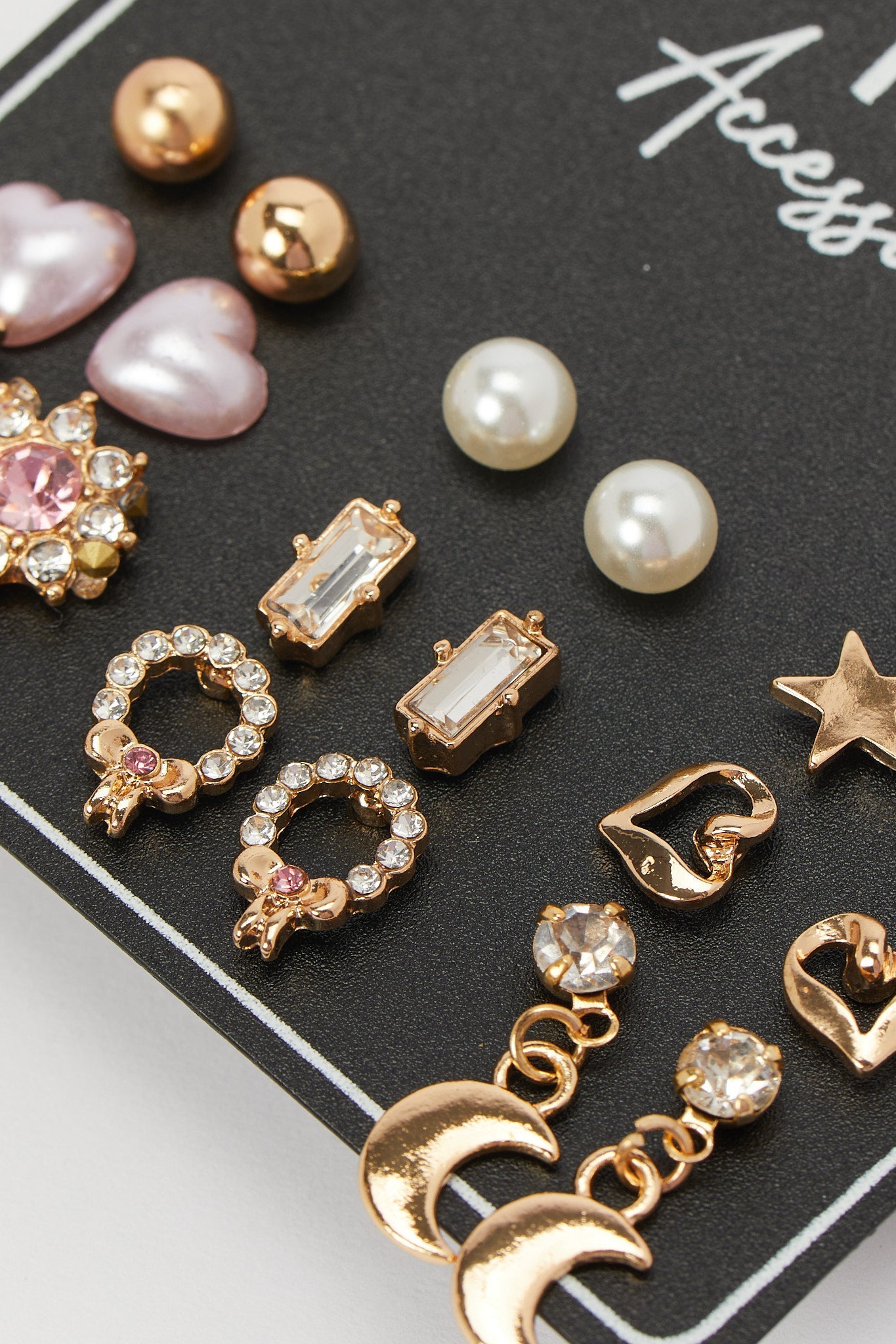 Redtag-Studs-Category:Jewellery,-Colour:Assorted,-Deals:New-In,-Dept:Ladieswear,-Filter:Women's-Accessories,-H1:ACC,-H2:LAD,-H3:LAA,-H4:JWL,-HACJWL,-LEC-Jewellery,-New-In,-New-In-Women-ACC,-Non-Sale,-Packs,-S23A,-Season:S23B,-Section:Women,-Set:Set-of-9,-Style:STUDS-Women-