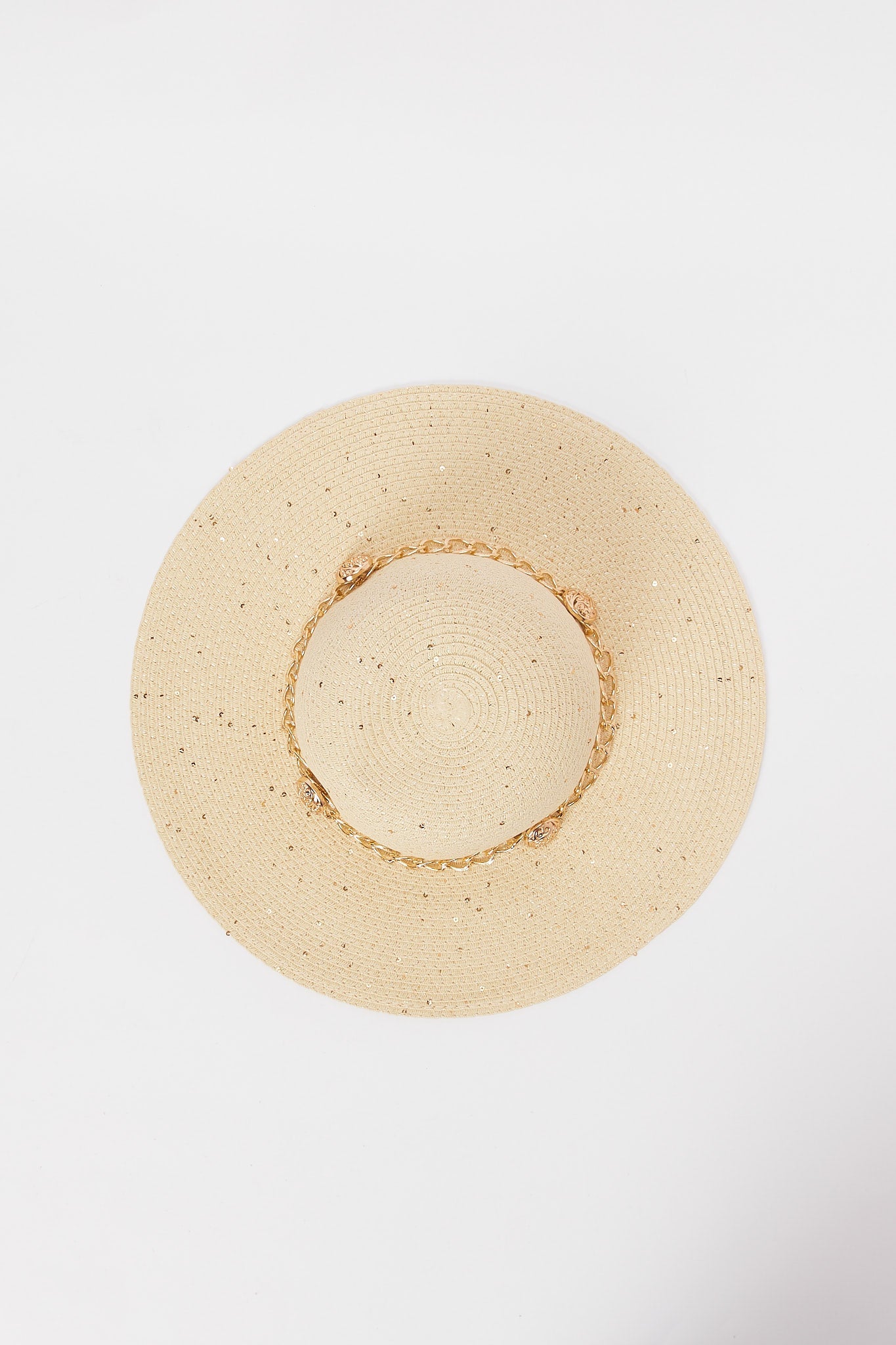 Redtag-Beige-Embellished-Hat-Category:Caps-&-Hats,-Colour:Beige,-Deals:New-In,-Dept:Ladieswear,-Filter:Women's-Accessories,-H1:ACC,-H2:LAD,-H3:LAA,-H4:FAA,-New-In,-New-In-Women-ACC,-Non-Sale,-S23A,-Season:S23B,-Section:Women,-Style:HATS,-Women-Caps-&-Hats-Women-