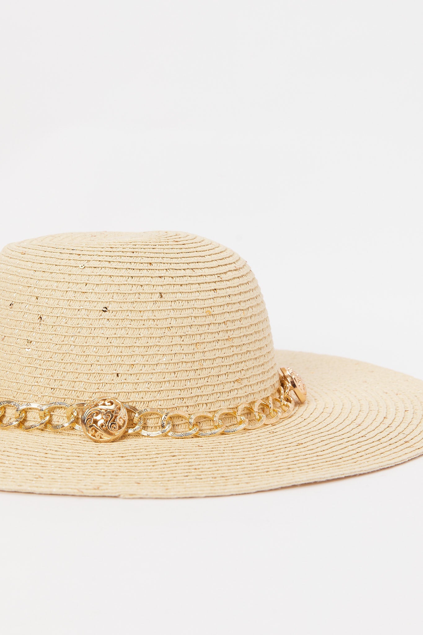 Redtag-Beige-Embellished-Hat-Category:Caps-&-Hats,-Colour:Beige,-Deals:New-In,-Dept:Ladieswear,-Filter:Women's-Accessories,-H1:ACC,-H2:LAD,-H3:LAA,-H4:FAA,-New-In,-New-In-Women-ACC,-Non-Sale,-S23A,-Season:S23B,-Section:Women,-Style:HATS,-Women-Caps-&-Hats-Women-