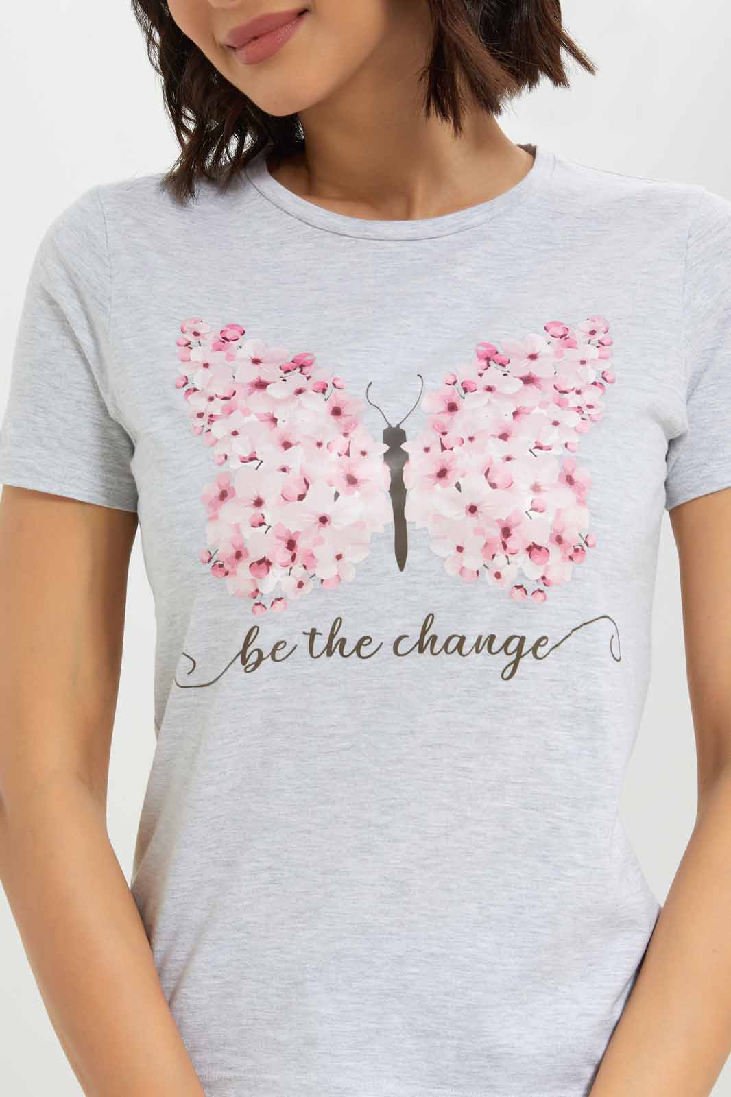 Redtag-Women-Graphic-Front-Print-T-Shirt-Category:T-Shirts,-Colour:Grey,-Deals:New-In,-Dept:Ladieswear,-Filter:Women's-Clothing,-New-In-Women-APL,-Non-Sale,-S23A,-Section:Women,-Women-T-Shirts-Women's-