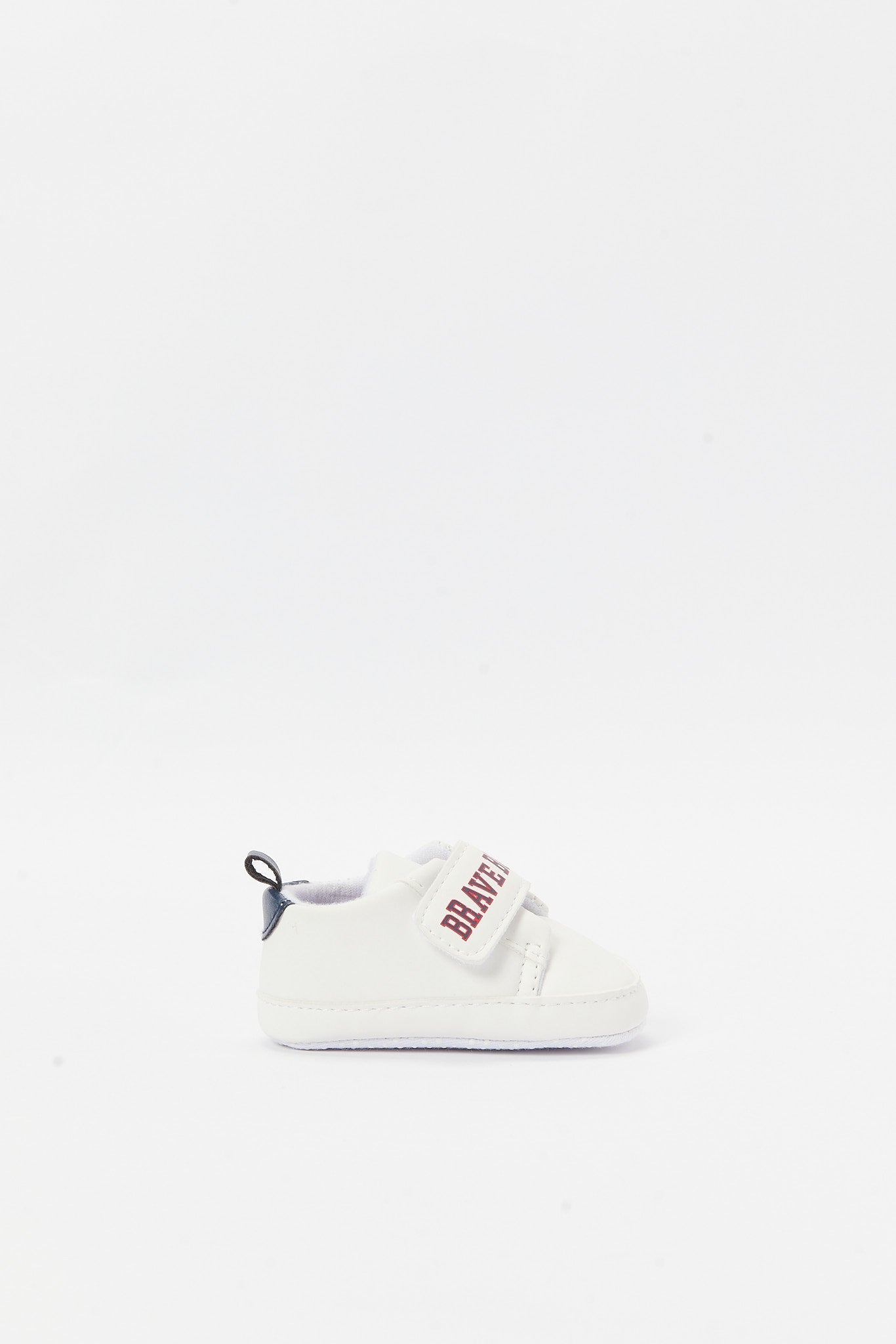 Redtag-White-Parm-Shoe-Category:Shoes,-Colour:White,-Deals:New-In,-Filter:Baby-Footwear-(0-to-18-Mths),-N/A,-NBF-Shoes,-New-In-NBF-FOO,-Non-Sale,-S23B,-Section:Boys-(0-to-14Yrs)-Baby-0 to 18 Months