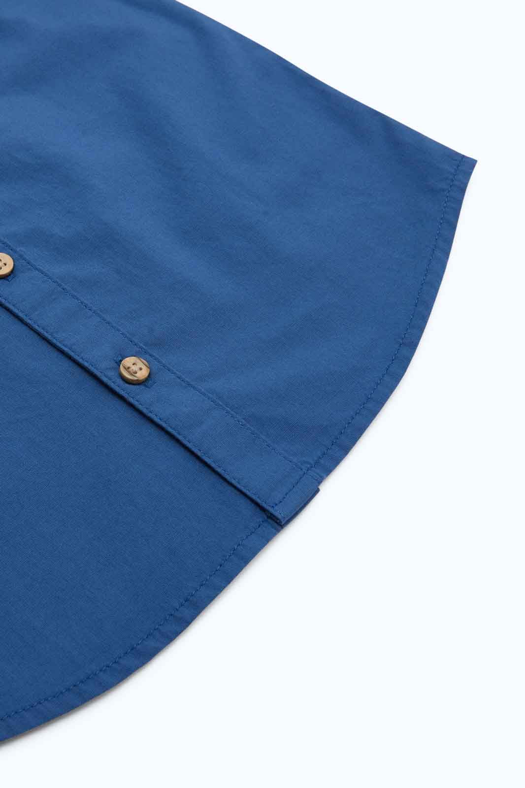 Redtag-Boys-Blue-Plain-Ls-Shirt-Category:Shirts,-Colour:Navy,-Deals:2-FOR-69,-Deals:New-In,-Dept:Boys,-Filter:Infant-Boys-(3-to-24-Mths),-INB-Shirts,-MQN,-New-In-INB-APL,-Non-Sale,-S23B,-Section:Boys-(0-to-14Yrs)-Infant-Boys-3 to 24 Months