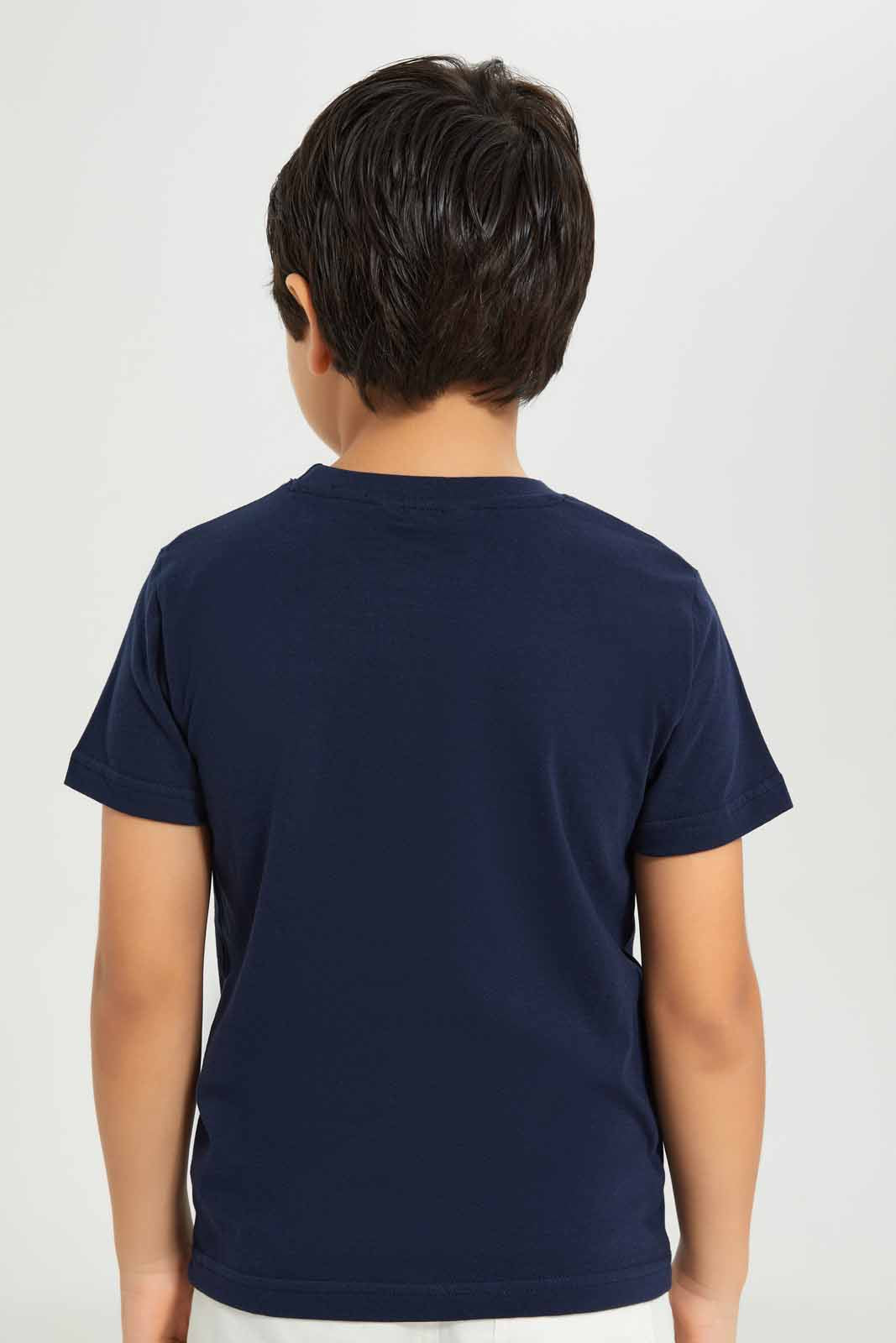 Redtag-Boys-Blue-Dino-3-Pc-Pack-Short-Sleeve-T-Shirt-BOY-T-Shirts,-Category:T-Shirts,-Colour:Blue,-Deals:New-In,-Dept:Boys,-Filter:Boys-(2-to-8-Yrs),-New-In-BOY-APL,-Non-Sale,-S23A,-Section:Boys-(0-to-14Yrs),-VLM-Boys-2 to 8 Years