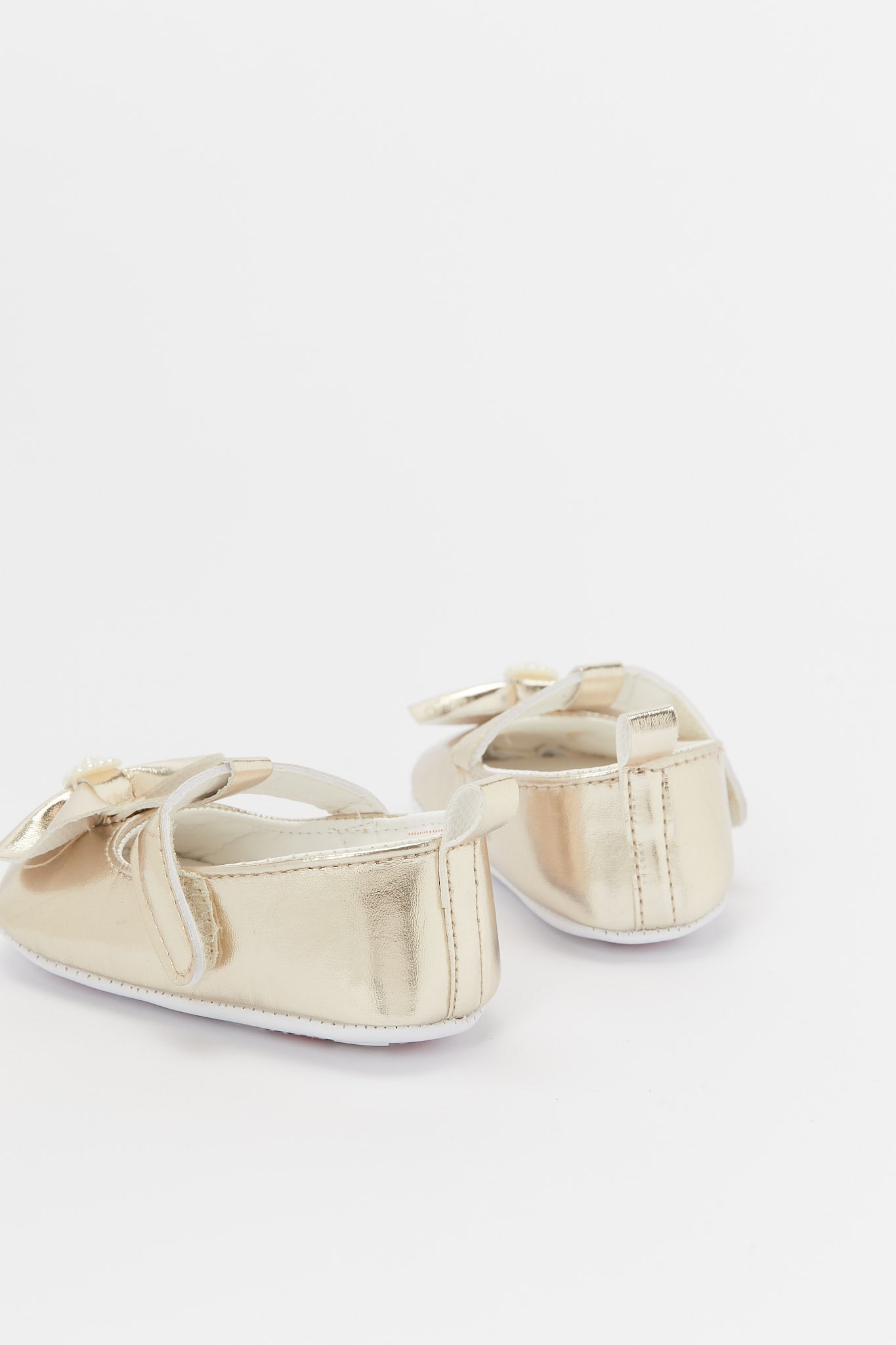 Redtag-Gold-Pram-Shoe-Category:Shoes,-Colour:Gold,-Deals:New-In,-Filter:Baby-Footwear-(0-to-18-Mths),-H1:FOO,-H2:NBF,-H3:SHO,-H4:CAH,-NBF-Shoes,-New-In-NBF-FOO,-Non-Sale,-Promo:RMD,-RMD,-S23B,-Season:S23B,-Section:Boys-(0-to-14Yrs)-Baby-0 to 18 Months