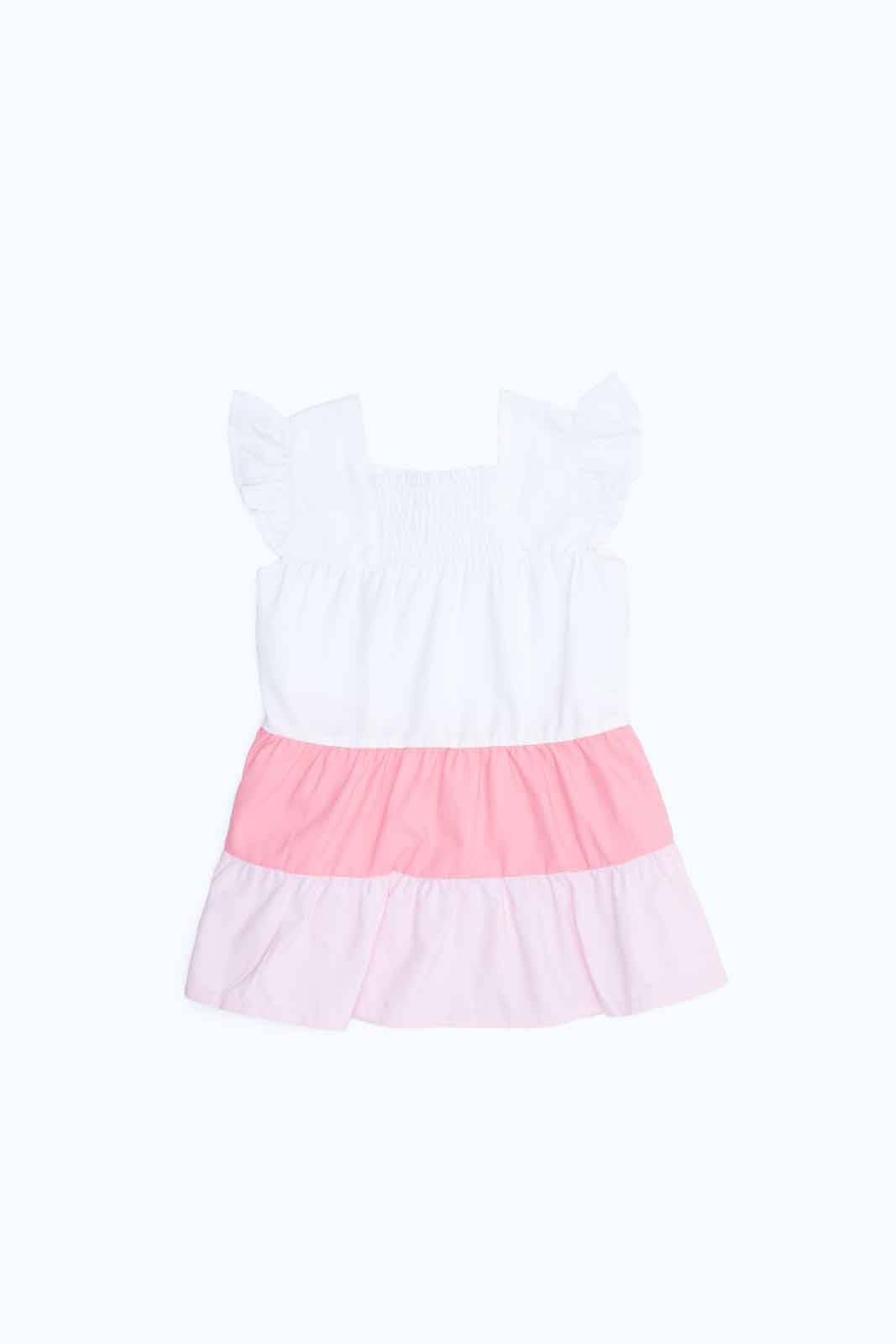 Redtag-Girls-White-Tiered-Dress-Category:Dresses,-Colour:White,-Deals:New-In,-Dept:Girls,-Filter:Infant-Girls-(3-to-24-Mths),-ING-Dresses,-New-In-ING-APL,-Non-Sale,-S23B,-Section:Girls-(0-to-14Yrs)-Infant-Girls-3 to 24 Months