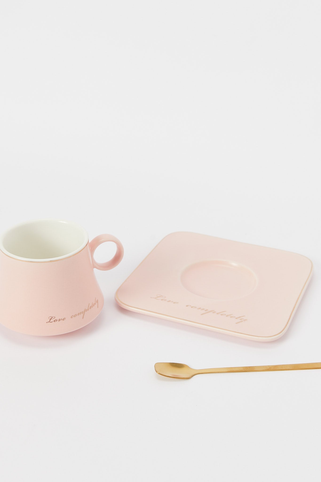 Redtag-Pink-Cup-And-Saucer-(3-Piece)-Category:Cups-&-Mugs,-Colour:Pink,-Deals:New-In,-Dept:Home,-Filter:Home-Dining,-H1:HMW,-H2:DIN,-H3:CRC,-H4:CCS,-HMW-DIN-Crockery,-New-In-HMW-DIN,-Non-Sale,-S23B,-Season:S23B,-Section:Homewares-Home-Dining-