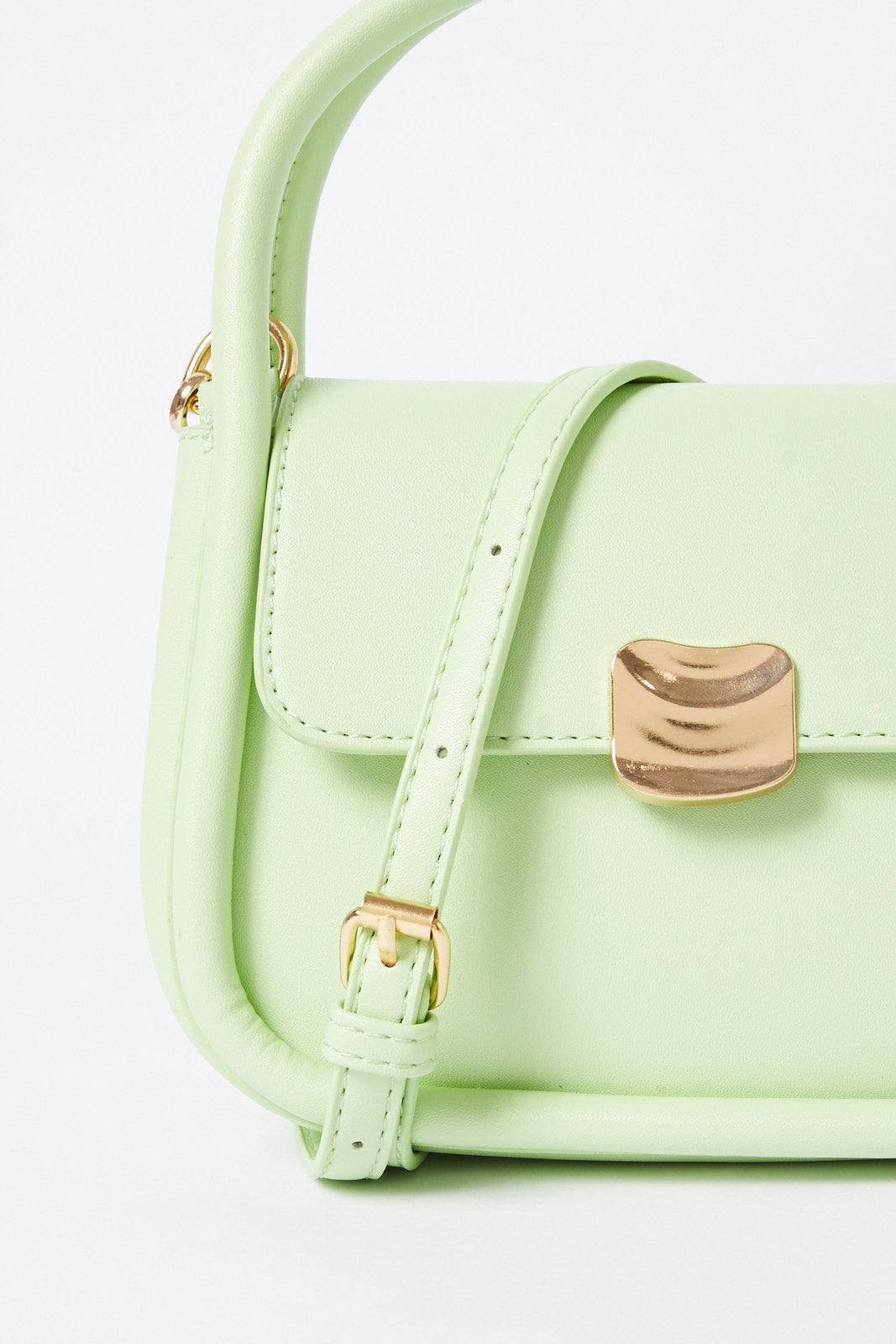 Redtag-Mint-Green-Messenger-Bag-With-Scarf-Category:Bags,-Colour:Green,-Deals:New-In,-Dept:Ladieswear,-Filter:Women's-Accessories,-New-In,-New-In-Women-ACC,-Non-Sale,-S23A,-Section:Women,-Women-Bags-Women-