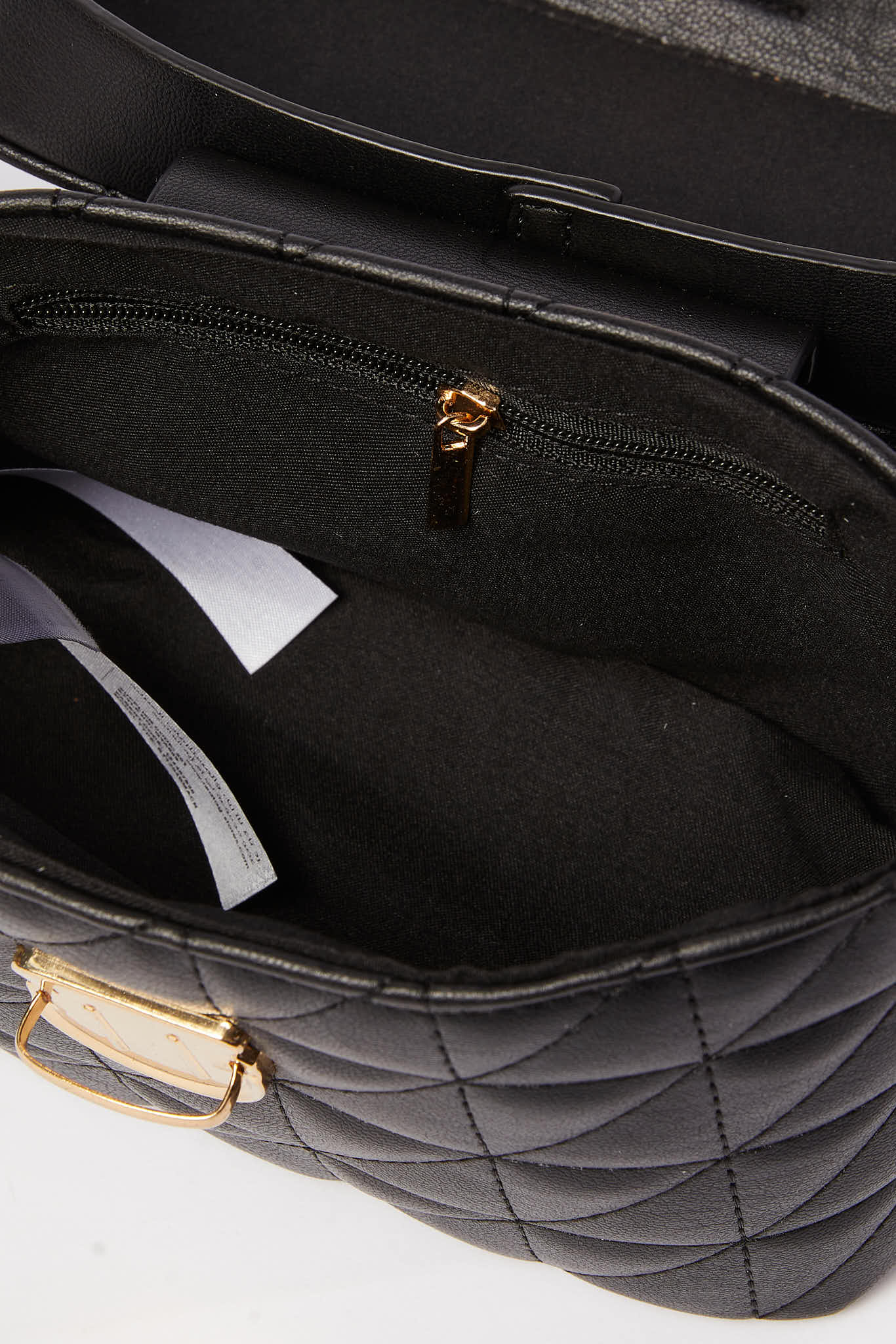 Redtag-Quilted-Box-Bag-Category:Bags,-Colour:Black,-Dept:Ladieswear,-Filter:Women's-Accessories,-New-In,-New-In-Women-ACC,-Non-Sale,-S23A,-Section:Women,-Women-Bags-Women-