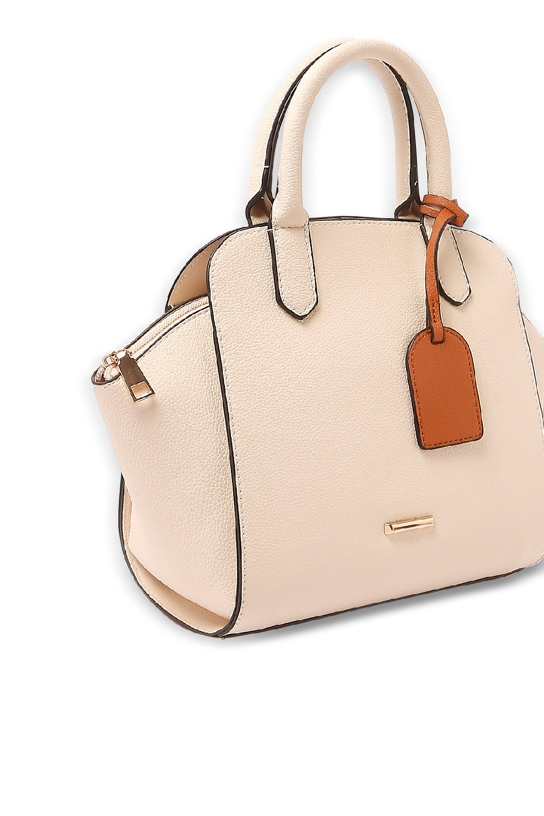 Redtag-Biege-Day-Bag-Category:Bags,-Colour:Beige,-Dept:Ladieswear,-Filter:Women's-Accessories,-New-In,-New-In-Women-ACC,-Non-Sale,-S23A,-Section:Women,-Women-Bags-Women-