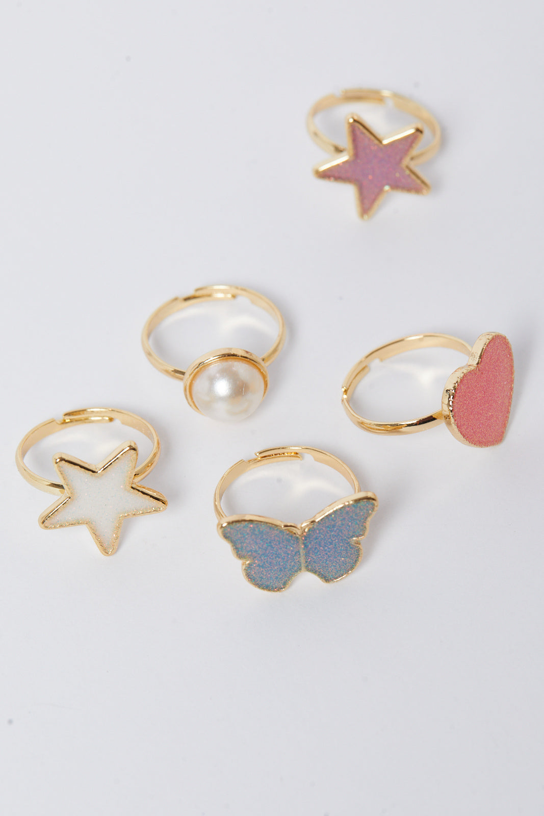 Redtag-Ring-Set-Category:Jewellery,-Colour:Assorted,-Deals:2-FOR-37,-Deals:New-In,-Dept:Girls,-Filter:Girls-Accessories,-GIR-Jewellery,-New-In,-New-In-GIR-ACC,-Non-Sale,-S23A,-Section:Girls-(0-to-14Yrs)-Girls-