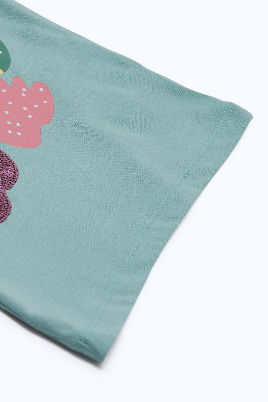 Redtag-Girls-Sage-Placement-Print-Tee-Category:T-Shirts,-Colour:Green,-Deals:New-In,-Dept:Girls,-Filter:Infant-Girls-(3-to-24-Mths),-ING-T-Shirts,-New-In-ING-APL,-Non-Sale,-S23B,-Section:Girls-(0-to-14Yrs)-Infant-Girls-3 to 24 Months