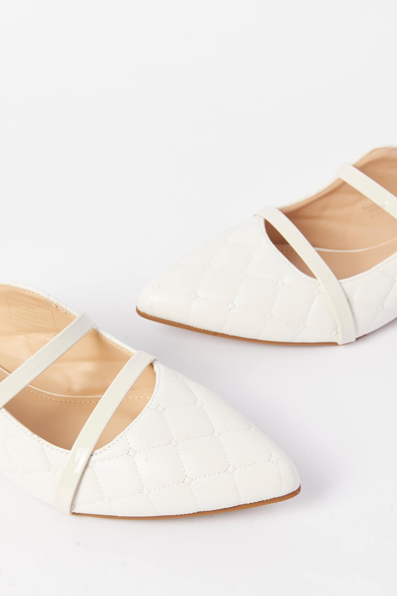 Redtag-Natural-Close-Toe-Mule-With-Quilt-Detail-Category:Shoes,-Colour:Beige,-Deals:New-In,-Filter:Women's-Footwear,-N/A,-New-In-Women-FOO,-Non-Sale,-S23A,-Section:Women,-Women-Shoes-Women's-