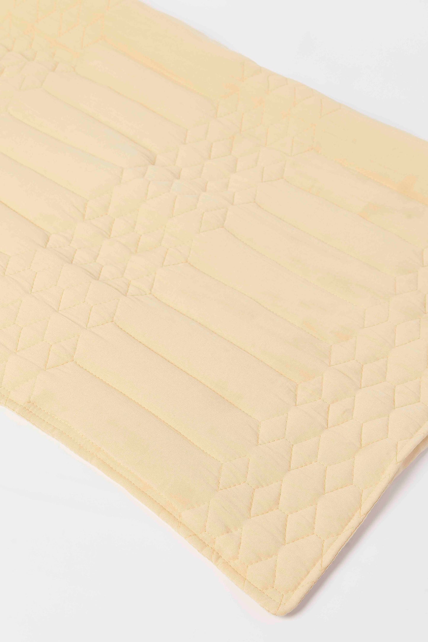 Redtag-Pale-Yellow-2-Piece-Diamond-Quilted-Bedspread-(Single-Size)-Category:Bedspreads,-Colour:Yellow,-Deals:New-In,-Dept:Home,-Filter:Home-Bedroom,-HMW-BED-Bedspreads,-New-In-HMW-BED,-Non-Sale,-S23A,-Section:Homewares-Home-Bedroom-