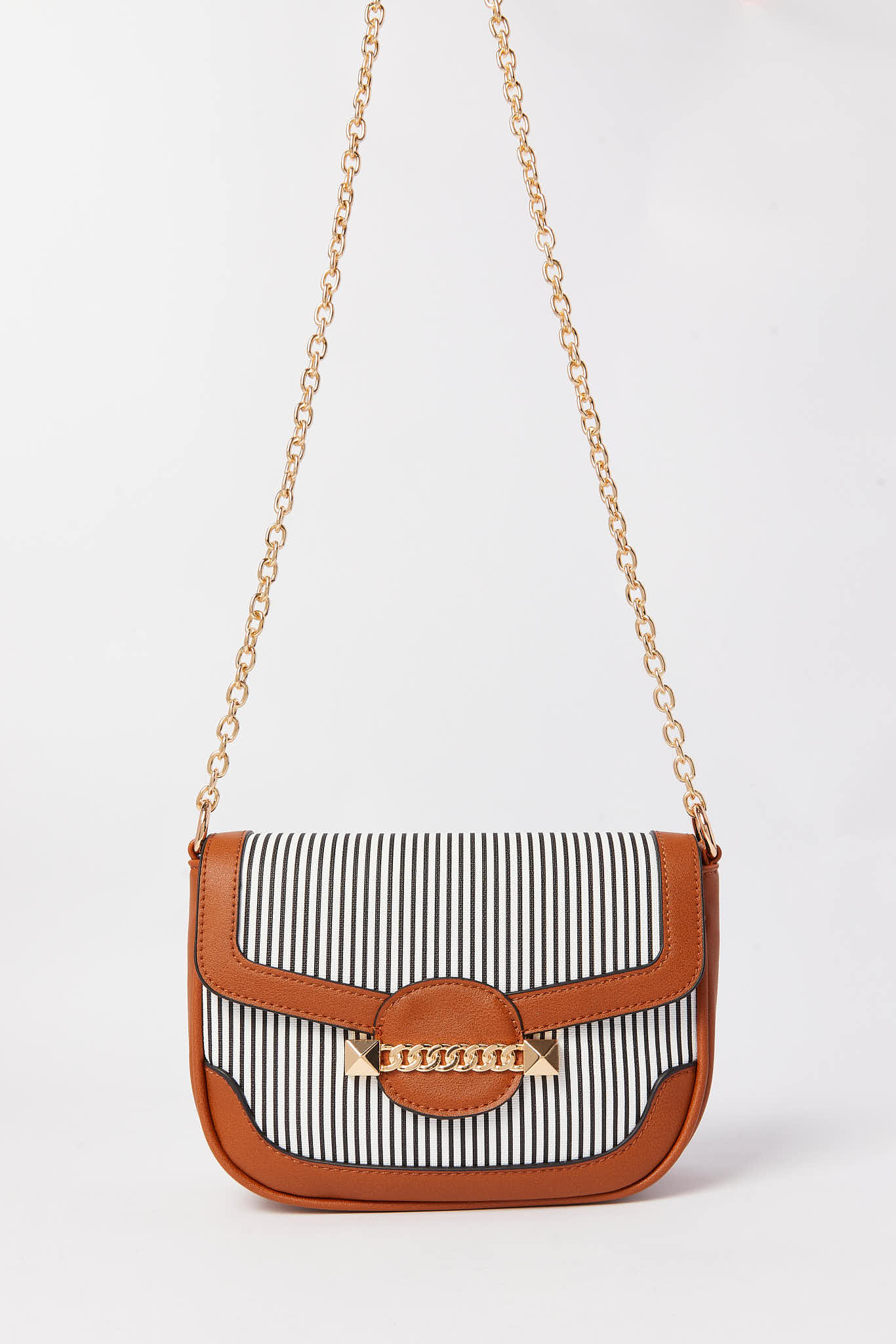 Redtag-White-And-Black-Nautical-Stripes-Cross-Body-Bag-Category:Bags,-Colour:Assorted,-Dept:Ladieswear,-Filter:Women's-Accessories,-New-In,-New-In-Women-ACC,-Non-Sale,-S23A,-Section:Women,-Women-Bags-Women-
