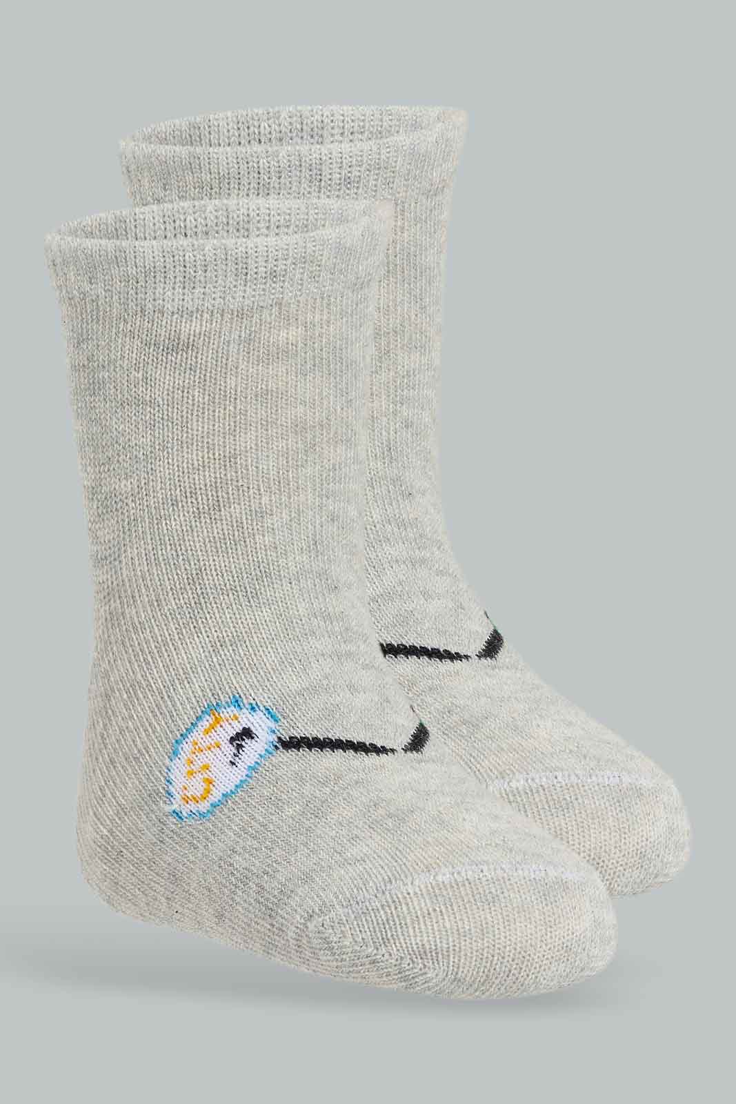 Redtag-Boys-Blue-Pack-Of-3-Assorted---Blue/Grey/Navy-365,-Category:Socks,-Colour:Blue,-Deals:New-In,-Filter:Infant-Boys-(3-to-24-Mths),-INB-Socks,-New-In-INB-APL,-Non-Sale,-Section:Boys-(0-to-14Yrs)-Infant-Boys-3 to 24 Months