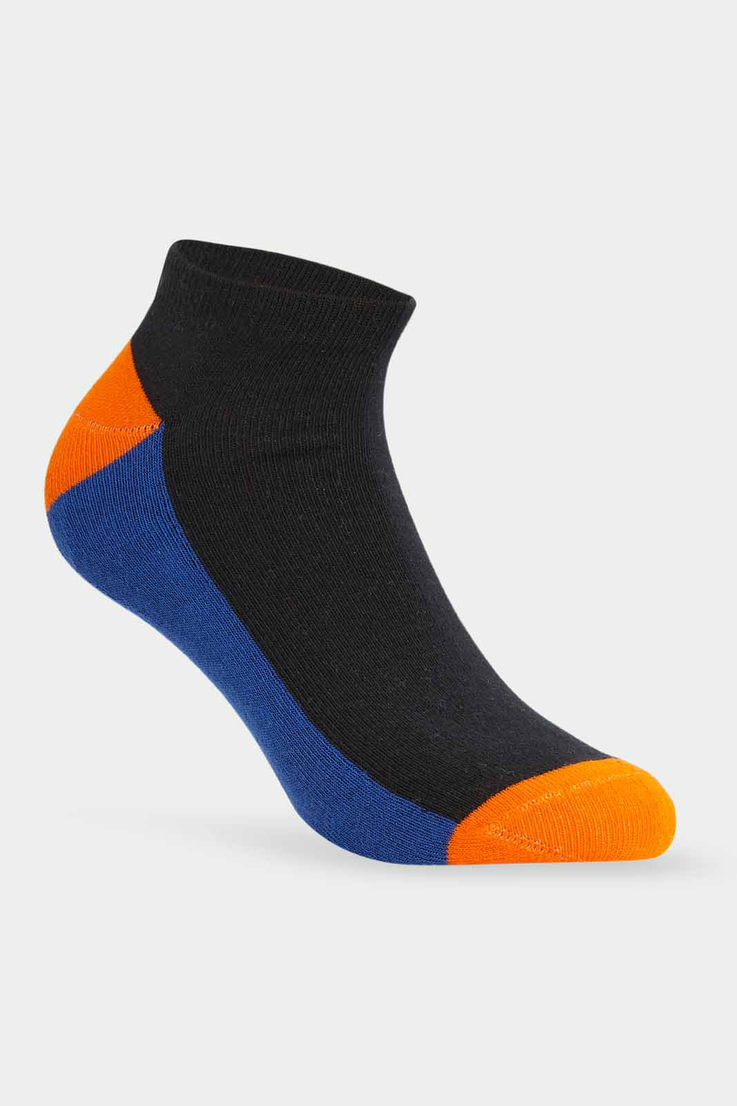Redtag-Men-White/Grey/Black-1/2-Terry-Ankle-Socks-365,-Category:Socks,-Colour:Assorted,-Deals:New-In,-Dept:Menswear,-Filter:Men's-Clothing,-Men-Socks,-New-In-Men-APL,-Non-Sale,-Section:Men-Men's-