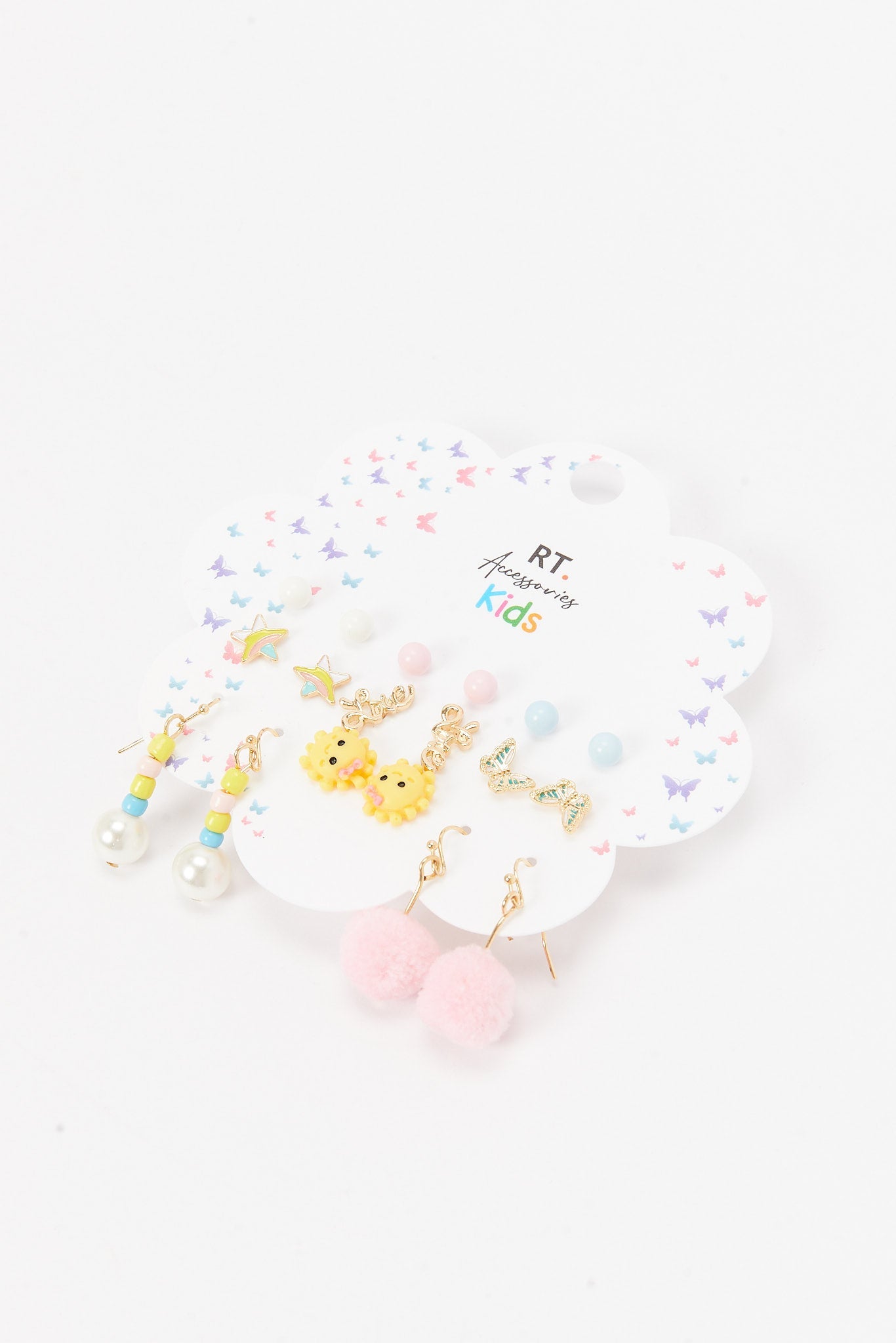 Redtag-Earring-Category:Jewellery,-Colour:Assorted,-Deals:New-In,-Dept:Girls,-Filter:Girls-Accessories,-GIR-Jewellery,-New-In,-New-In-GIR-ACC,-Non-Sale,-S23A,-Section:Girls-(0-to-14Yrs)-Girls-
