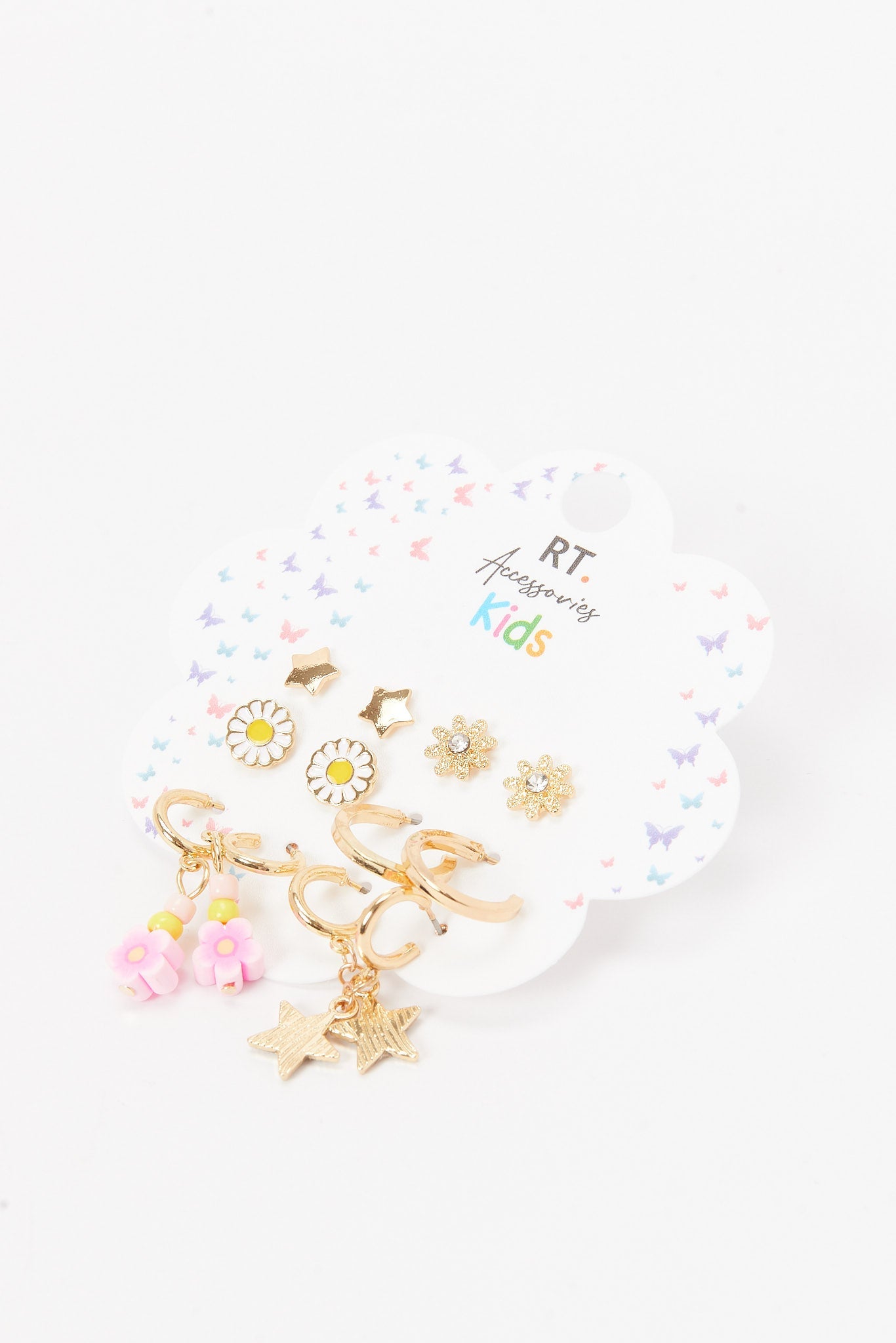 Redtag-Earring-Category:Jewellery,-Colour:Assorted,-Deals:New-In,-Dept:Girls,-Filter:Girls-Accessories,-GIR-Jewellery,-New-In,-New-In-GIR-ACC,-Non-Sale,-S23A,-Section:Girls-(0-to-14Yrs)-Girls-