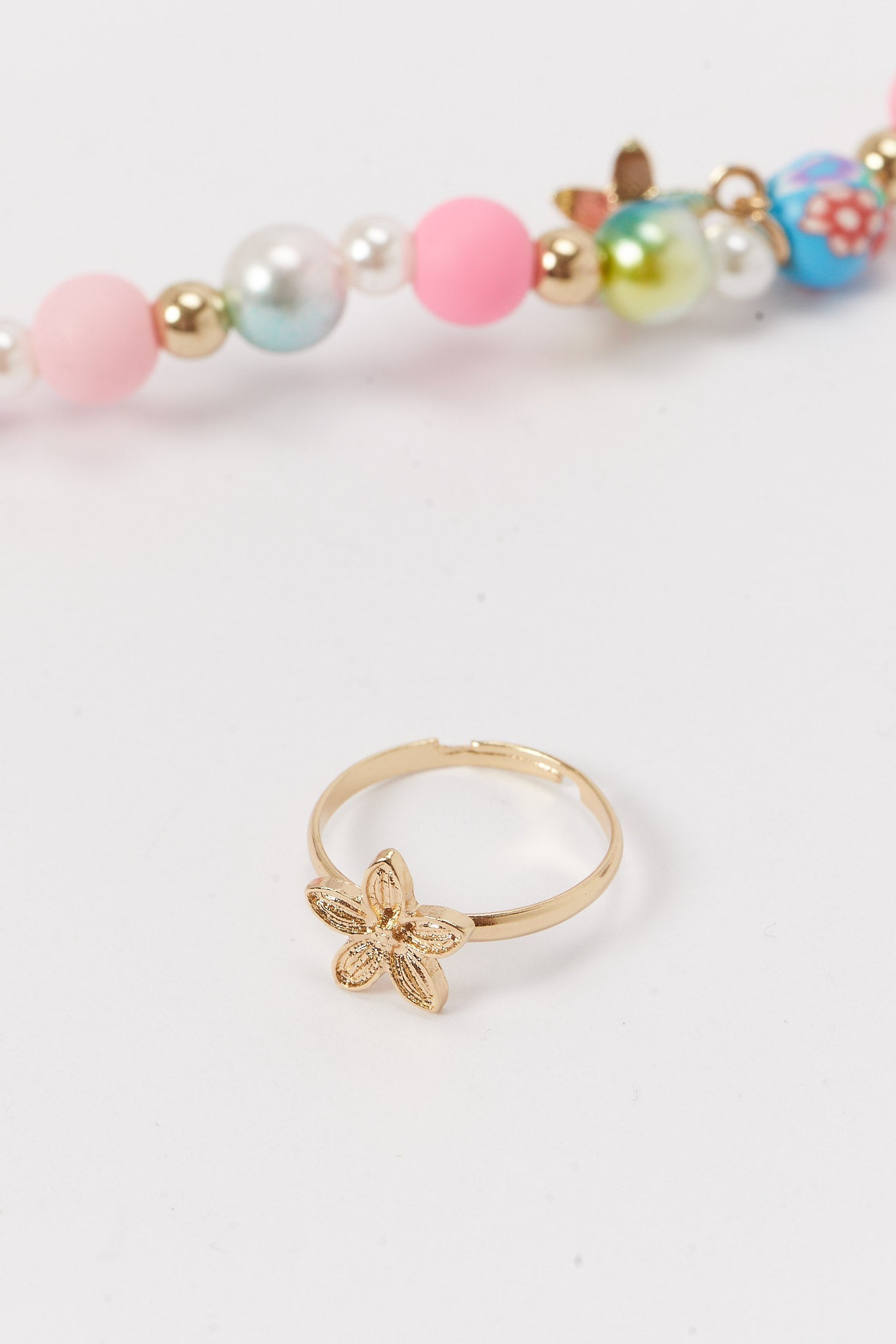 Redtag-S/1-Necklace+S/1-Bracelet+S/1-Ring-Category:Jewellery,-Colour:Assorted,-Deals:New-In,-Dept:Girls,-Filter:Girls-Accessories,-GIR-Jewellery,-H1:ACC,-H2:GIR,-H3:GIA,-H4:JWL,-New-In,-New-In-GIR-ACC,-Non-Sale,-S23A,-Season:S23B,-Section:Girls-(0-to-14Yrs)-Girls-