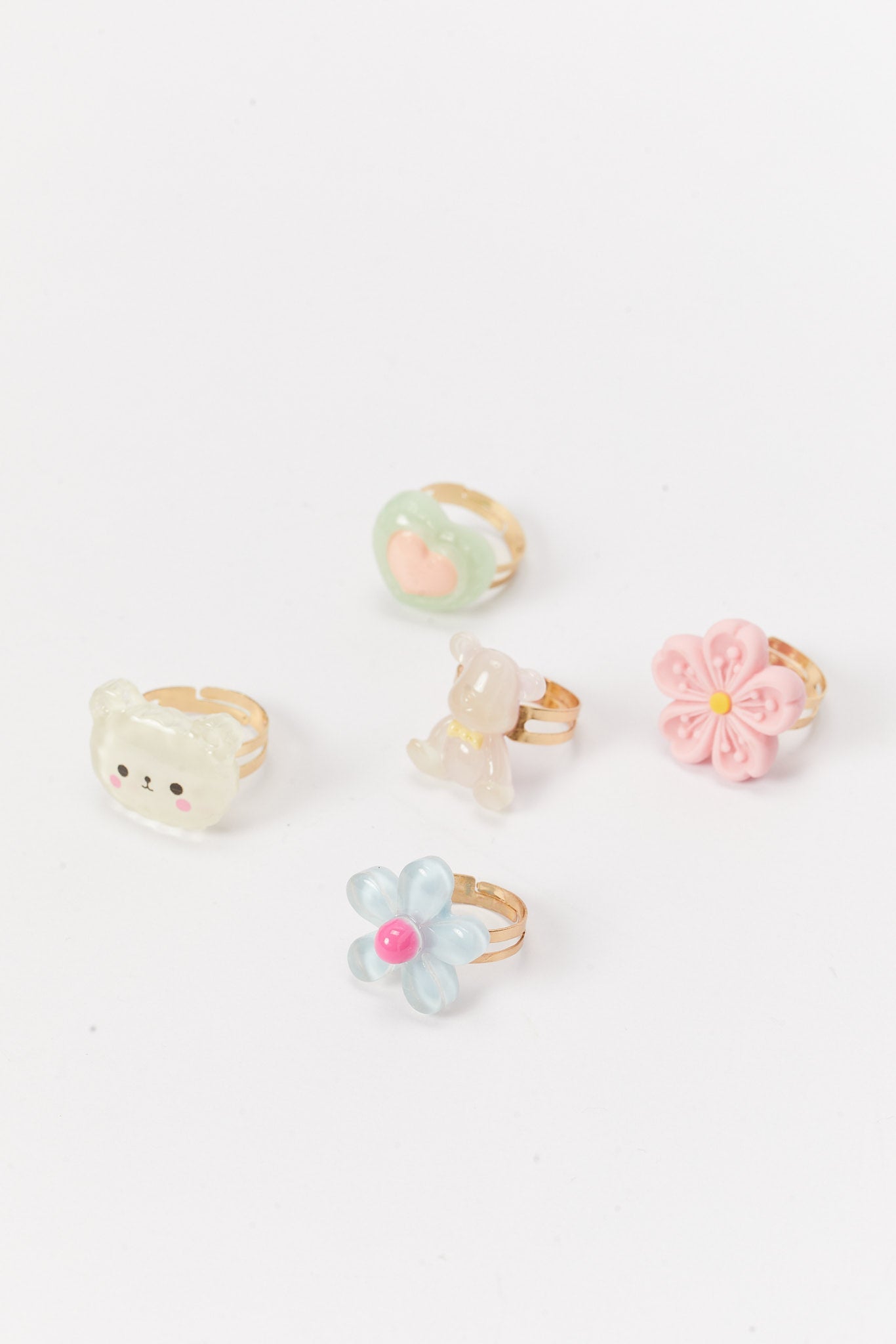 Redtag-Ring-Set-Category:Jewellery,-Colour:Assorted,-Deals:New-In,-Dept:Girls,-Filter:Girls-Accessories,-GIR-Jewellery,-New-In,-New-In-GIR-ACC,-Non-Sale,-S23A,-Section:Girls-(0-to-14Yrs)-Girls-