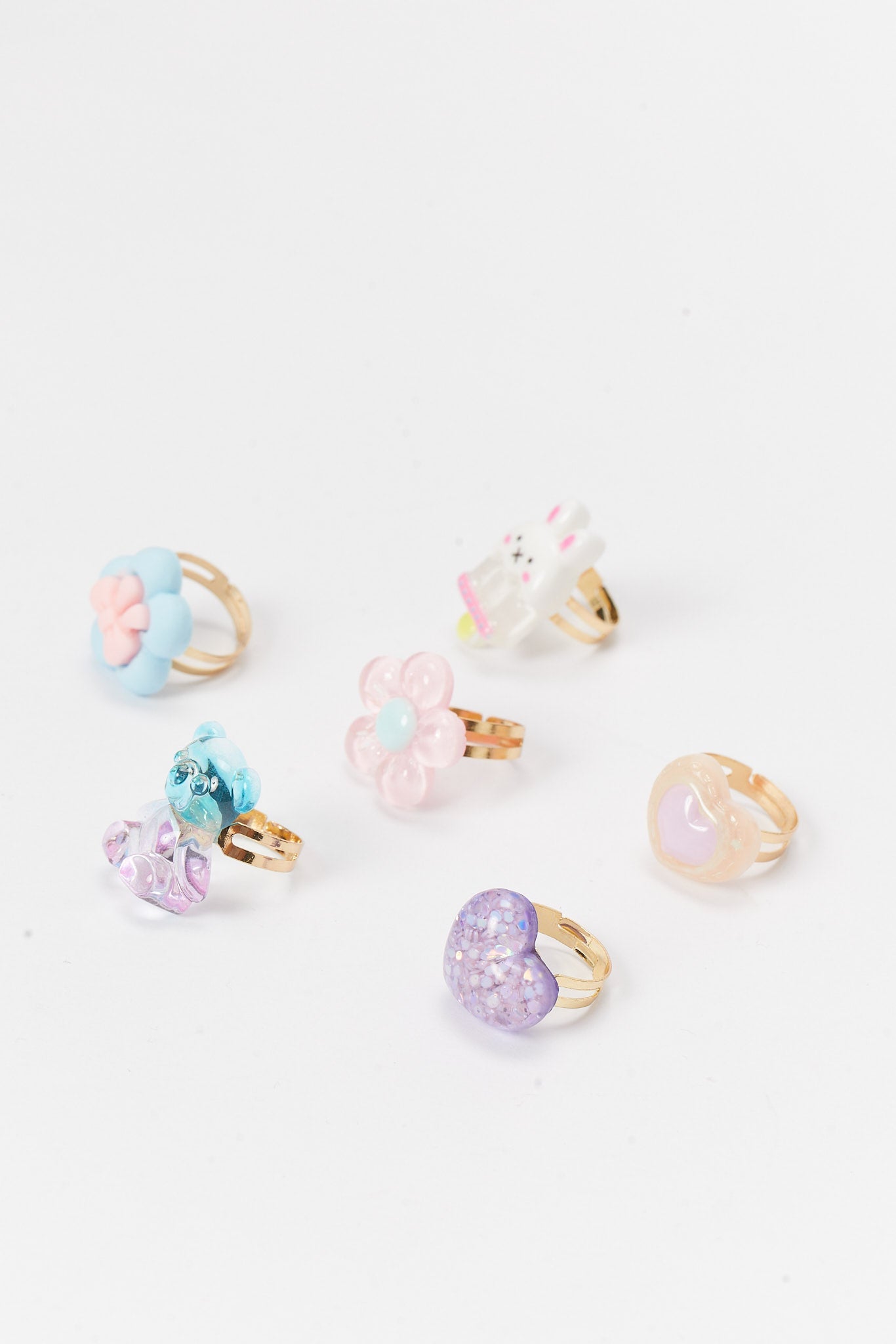 Redtag-Ring-Set-Category:Jewellery,-Colour:Assorted,-Deals:New-In,-Dept:Girls,-Filter:Girls-Accessories,-GIR-Jewellery,-New-In,-New-In-GIR-ACC,-Non-Sale,-S23A,-Section:Girls-(0-to-14Yrs)-Girls-