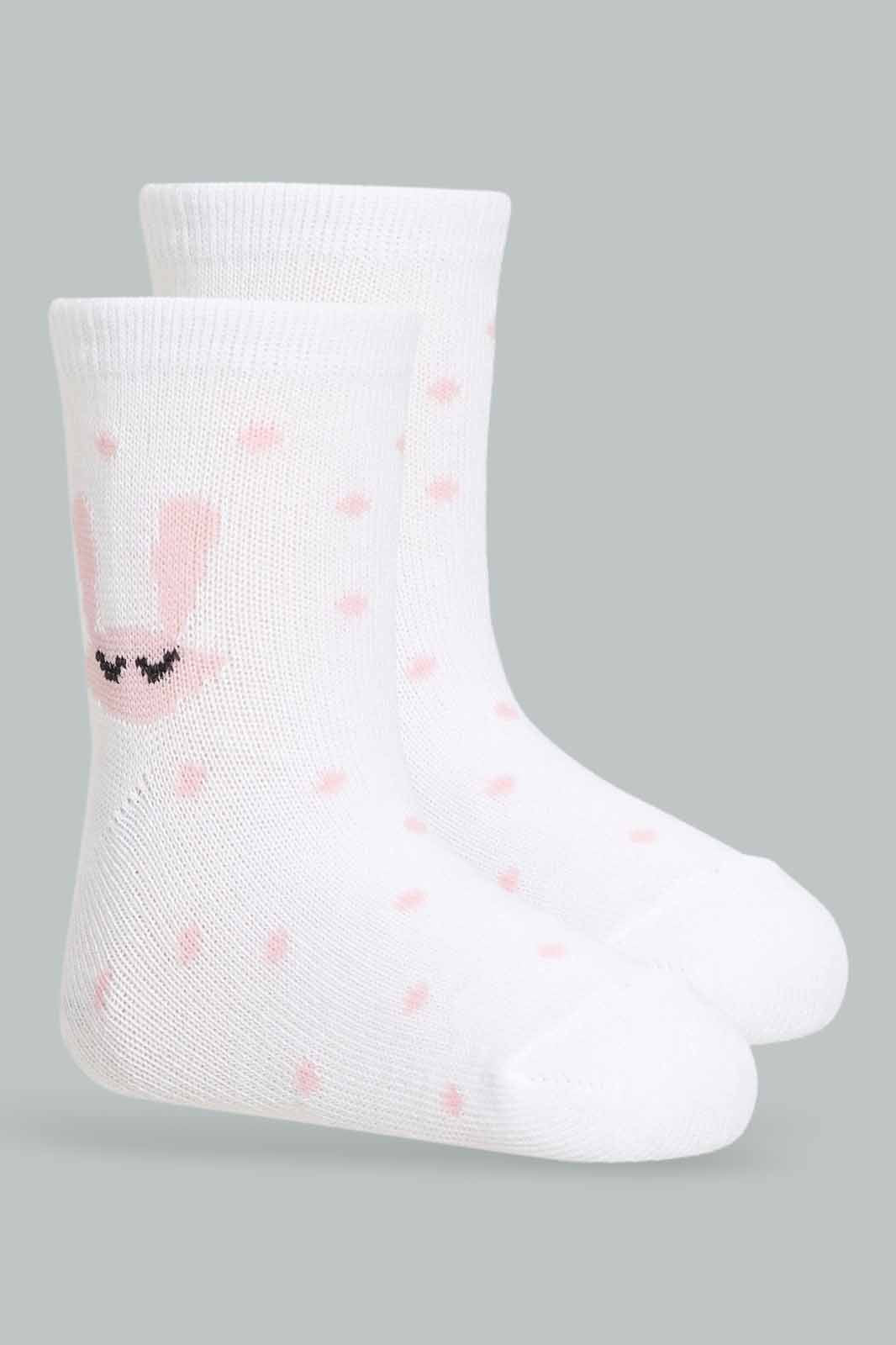 Baby Girls Assorted Ankle Socks (Pack of 4)