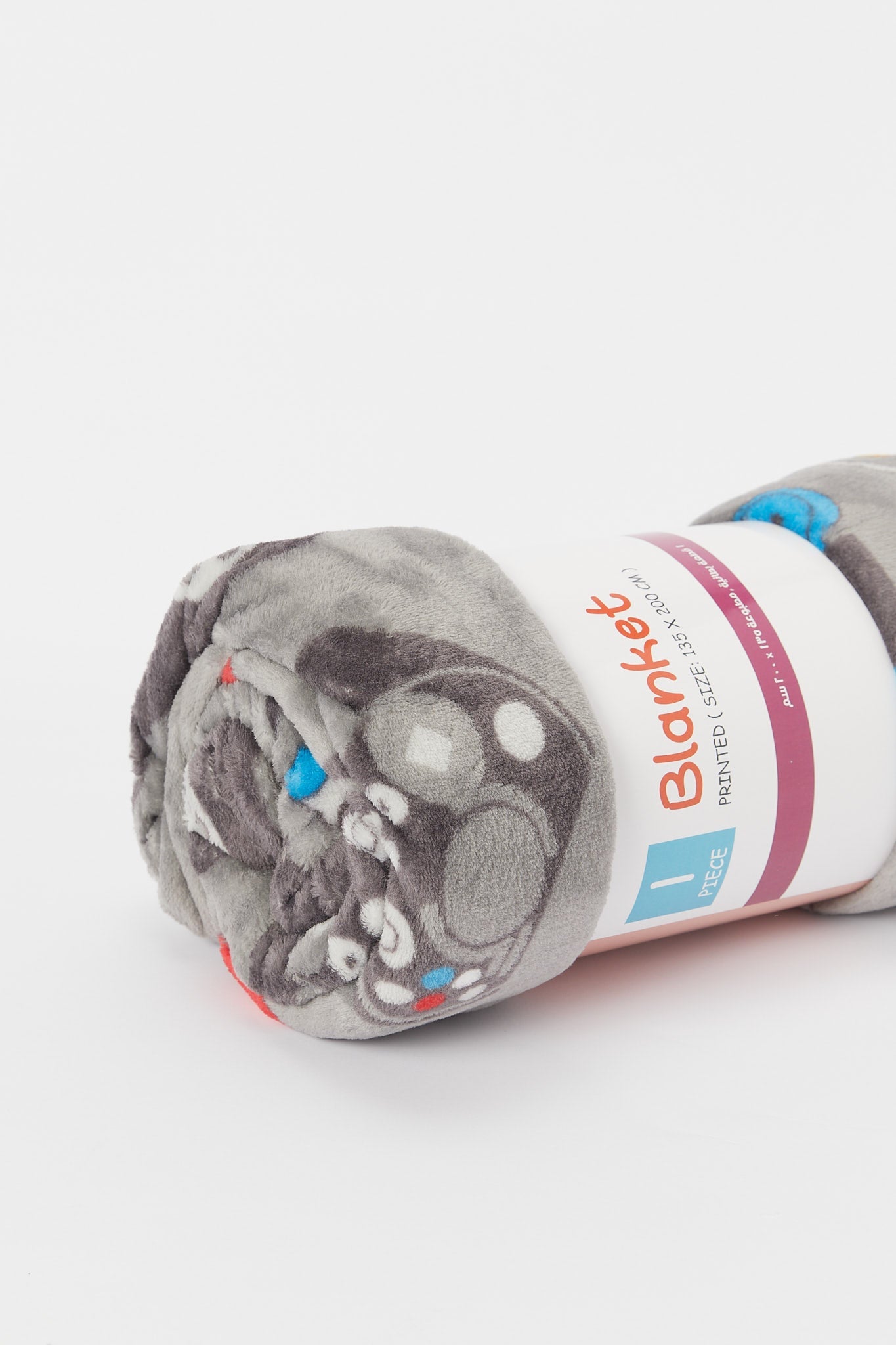 Redtag-Grey-X-Box-Print-Kids-Blanket-Category:Blankets,-Colour:Grey,-Deals:New-In,-Dept:Home,-Filter:Home-Bedroom,-H1:HMW,-H2:BED,-H3:BEC,-H4:BLA,-HMW-BED-Blankets,-New-In-HMW-BED,-Non-Sale,-S23B,-Season:S23B,-Section:Homewares-Home-Bedroom-