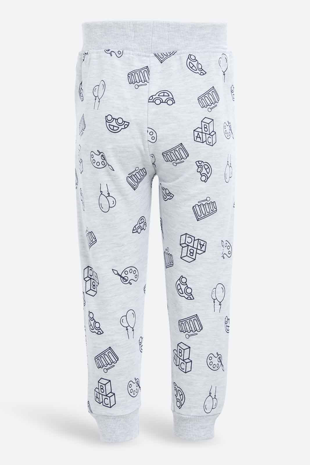 Redtag-Boys-2Pk-Green-Jogger-Category:Joggers,-Colour:Grey,-Deals:New-In,-Dept:Boys,-Filter:Infant-Boys-(3-to-24-Mths),-INB-Joggers,-New-In-INB-APL,-Non-Sale,-S23A,-Section:Boys-(0-to-14Yrs)-Infant-Boys-3 to 24 Months