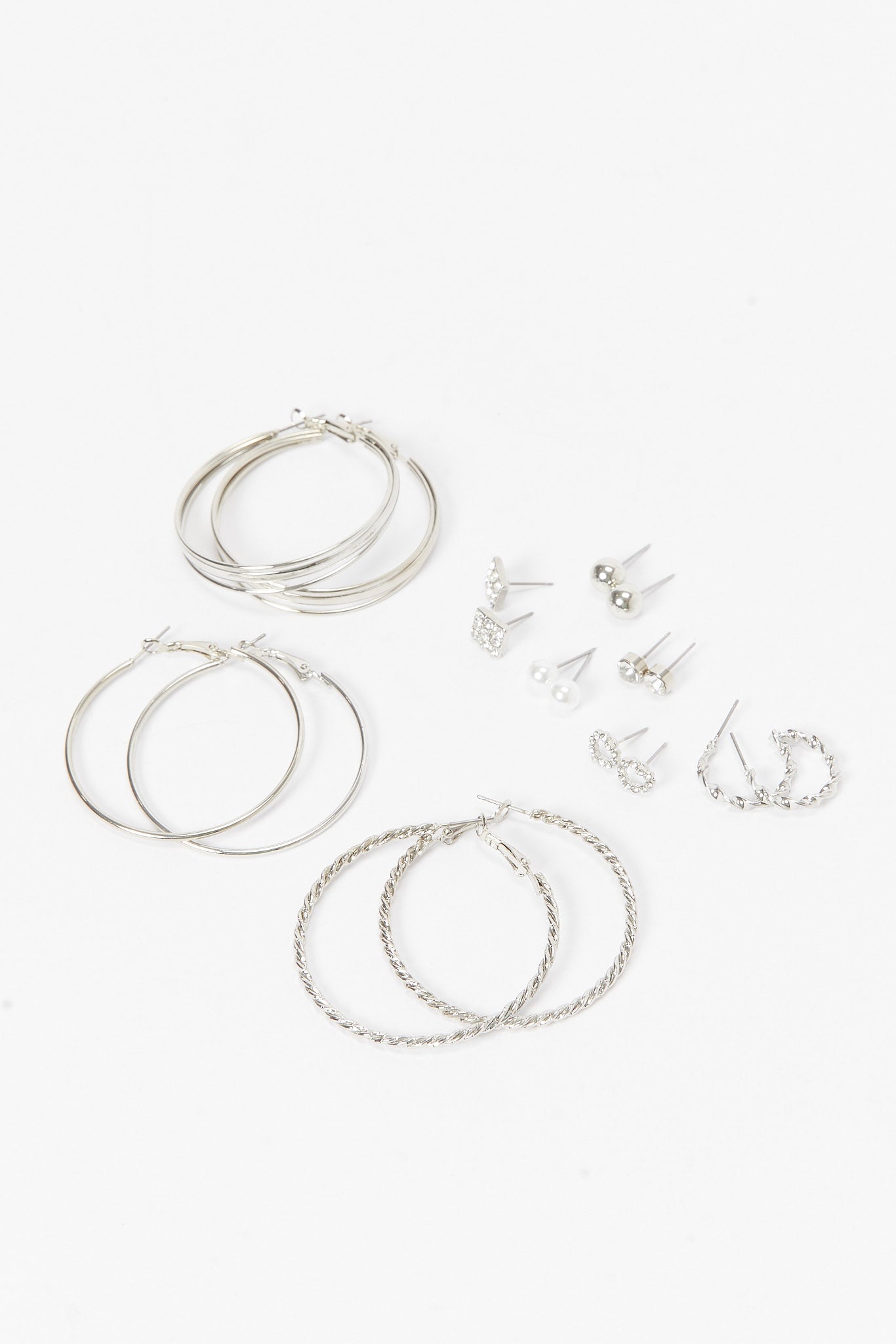 Redtag-Studs-Category:Jewellery,-Colour:Assorted,-Filter:Women's-Accessories,-LEC-Jewellery,-New-In,-New-In-Women-ACC,-Non-Sale,-S23A,-Section:Women-Women-