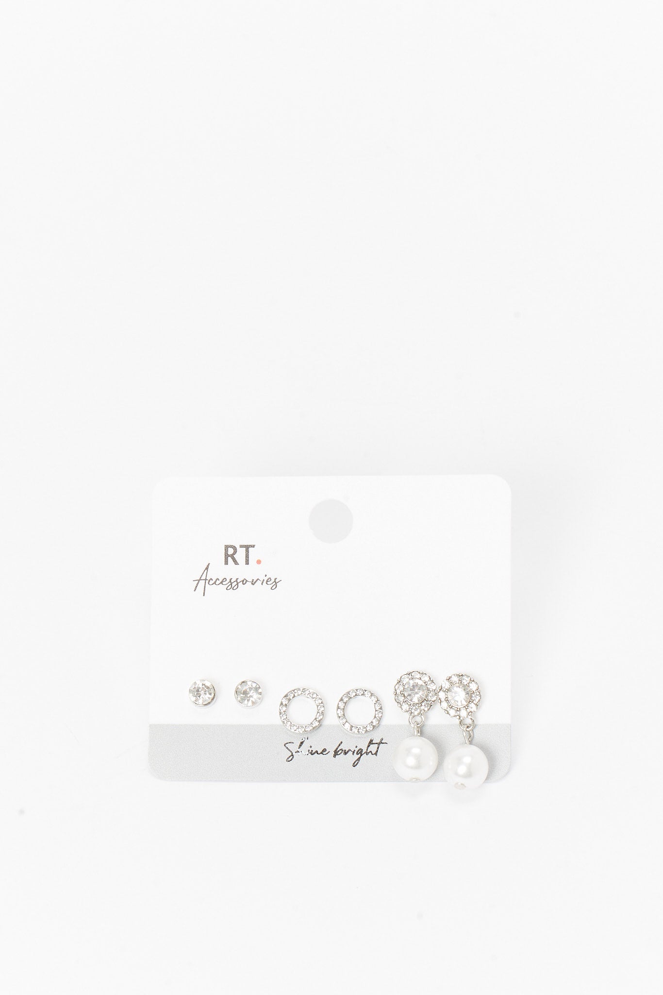 Redtag-Studs-Category:Jewellery,-Colour:Assorted,-Filter:Women's-Accessories,-New-In,-New-In-Women-ACC,-Non-Sale,-S23A,-Section:Women,-Women-Jewellery-Women-